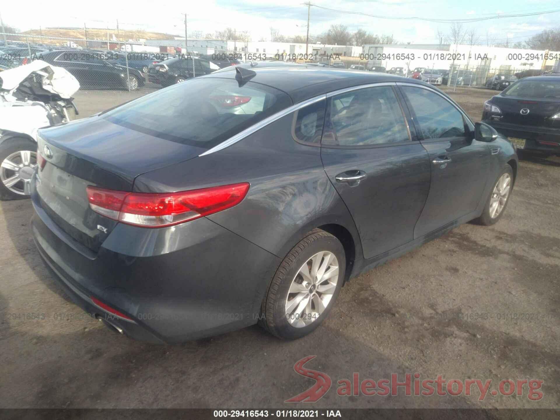 5XXGU4L36GG057120 2016 KIA OPTIMA