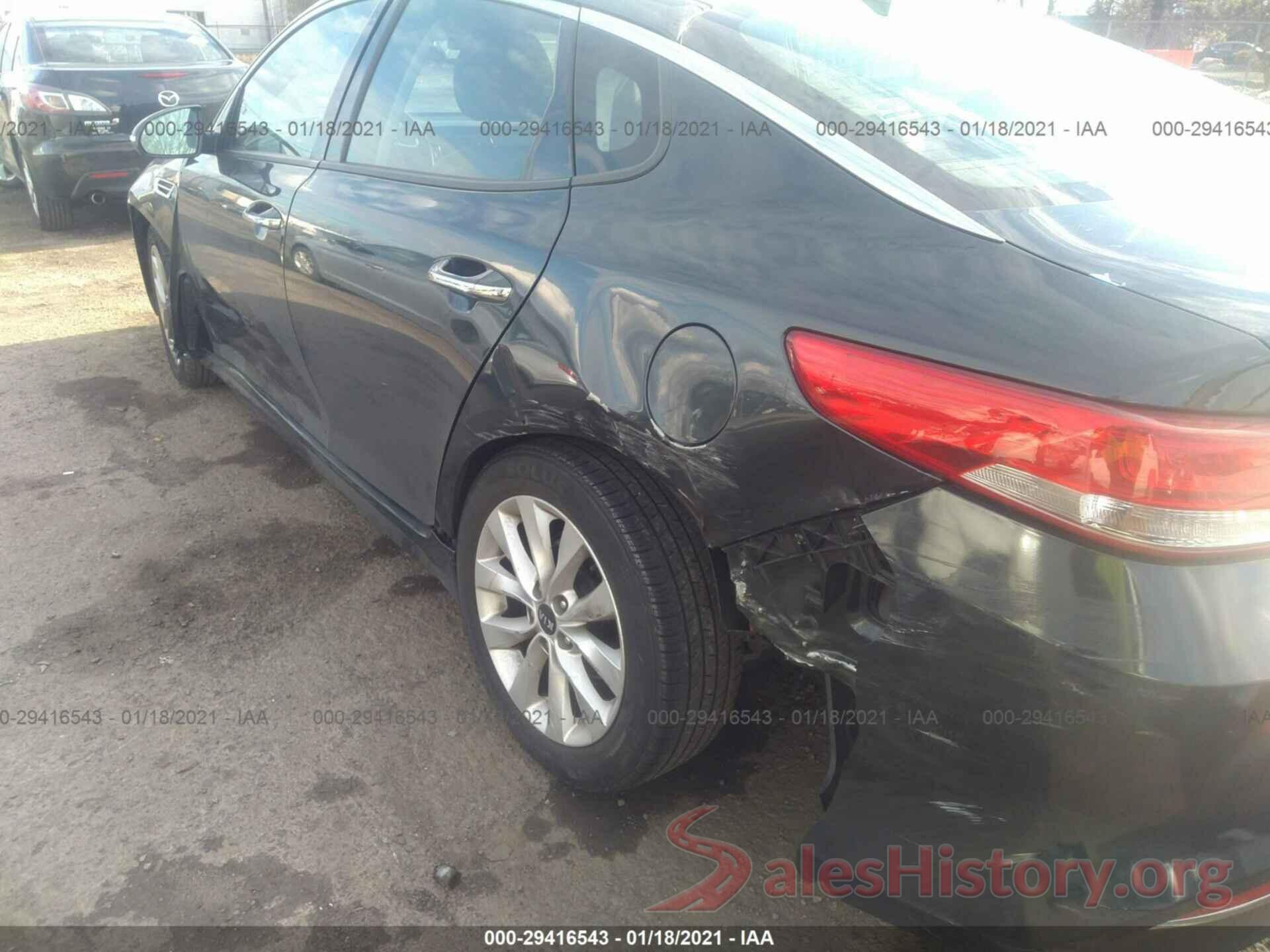 5XXGU4L36GG057120 2016 KIA OPTIMA