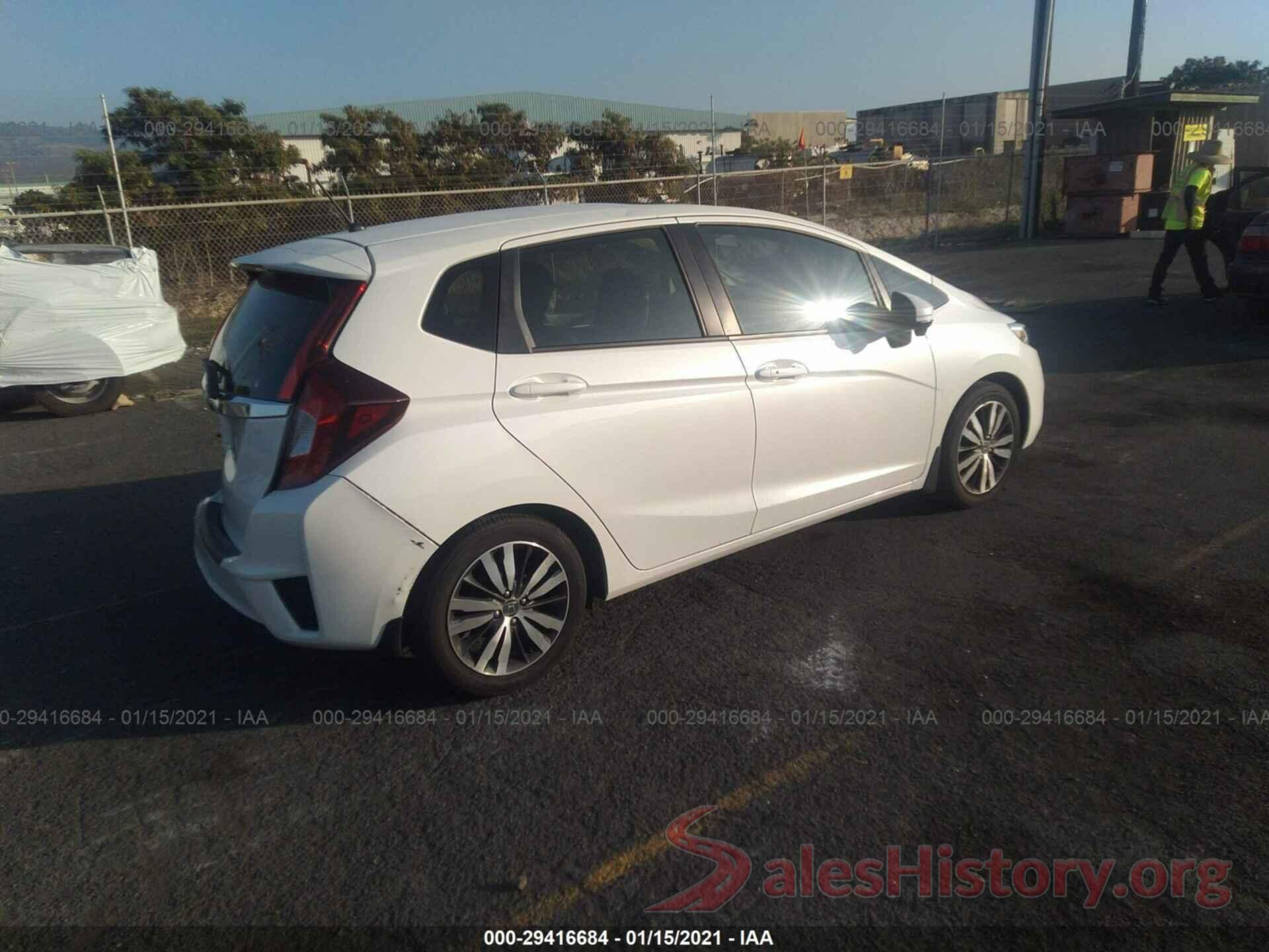 JHMGK5H78GX025333 2016 HONDA FIT