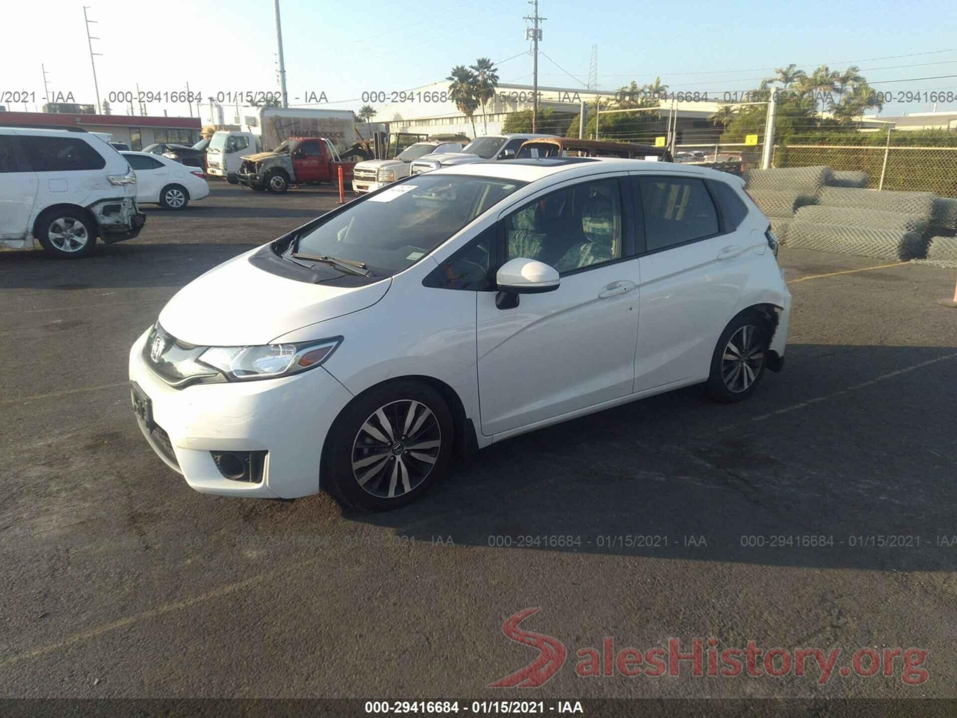 JHMGK5H78GX025333 2016 HONDA FIT