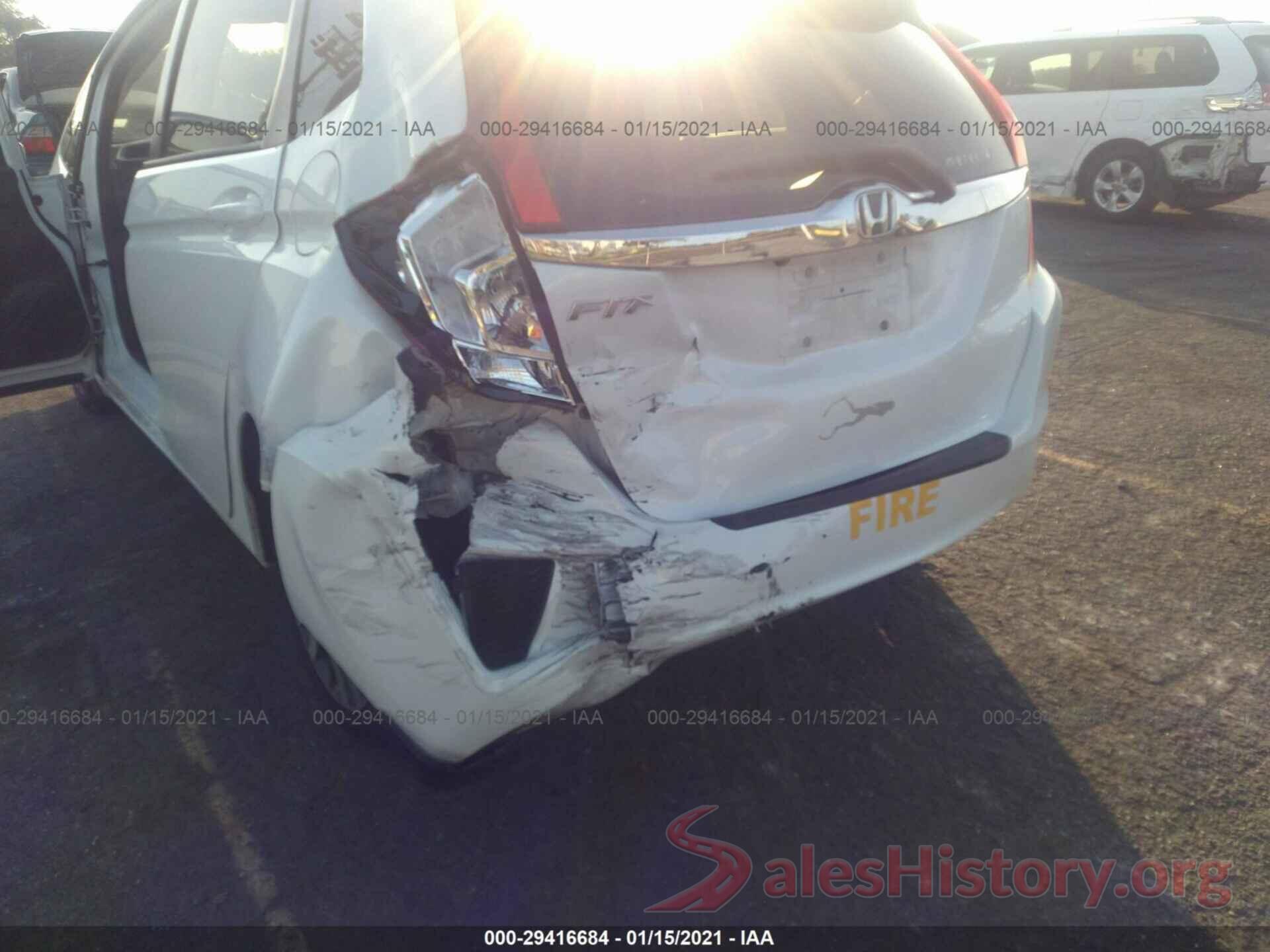 JHMGK5H78GX025333 2016 HONDA FIT