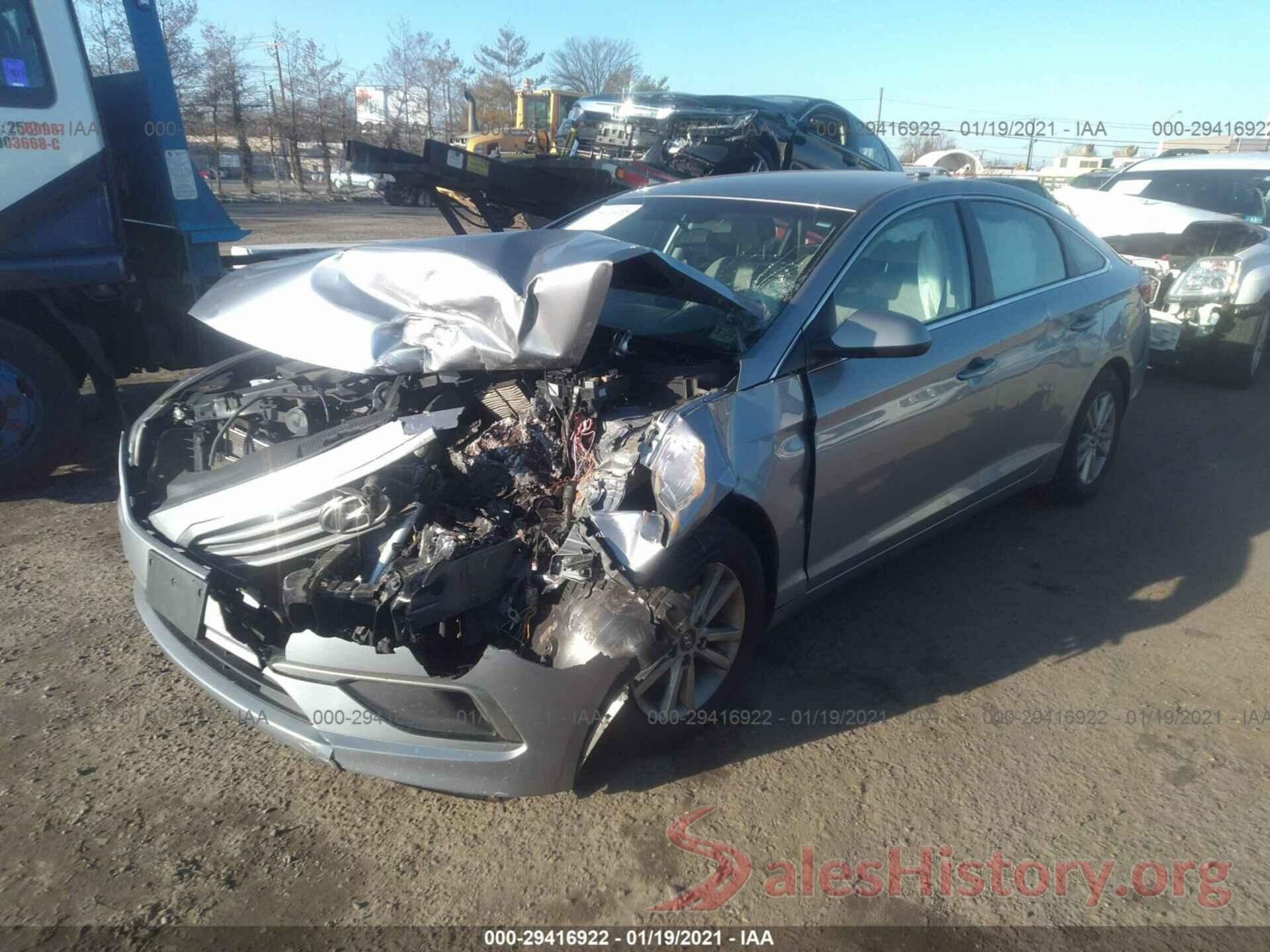 5NPE24AFXHH511644 2017 HYUNDAI SONATA