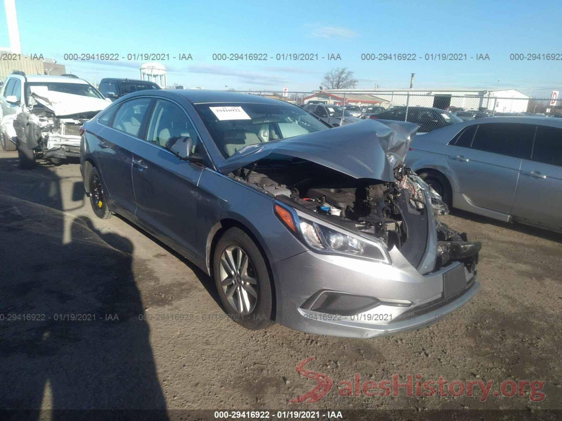 5NPE24AFXHH511644 2017 HYUNDAI SONATA