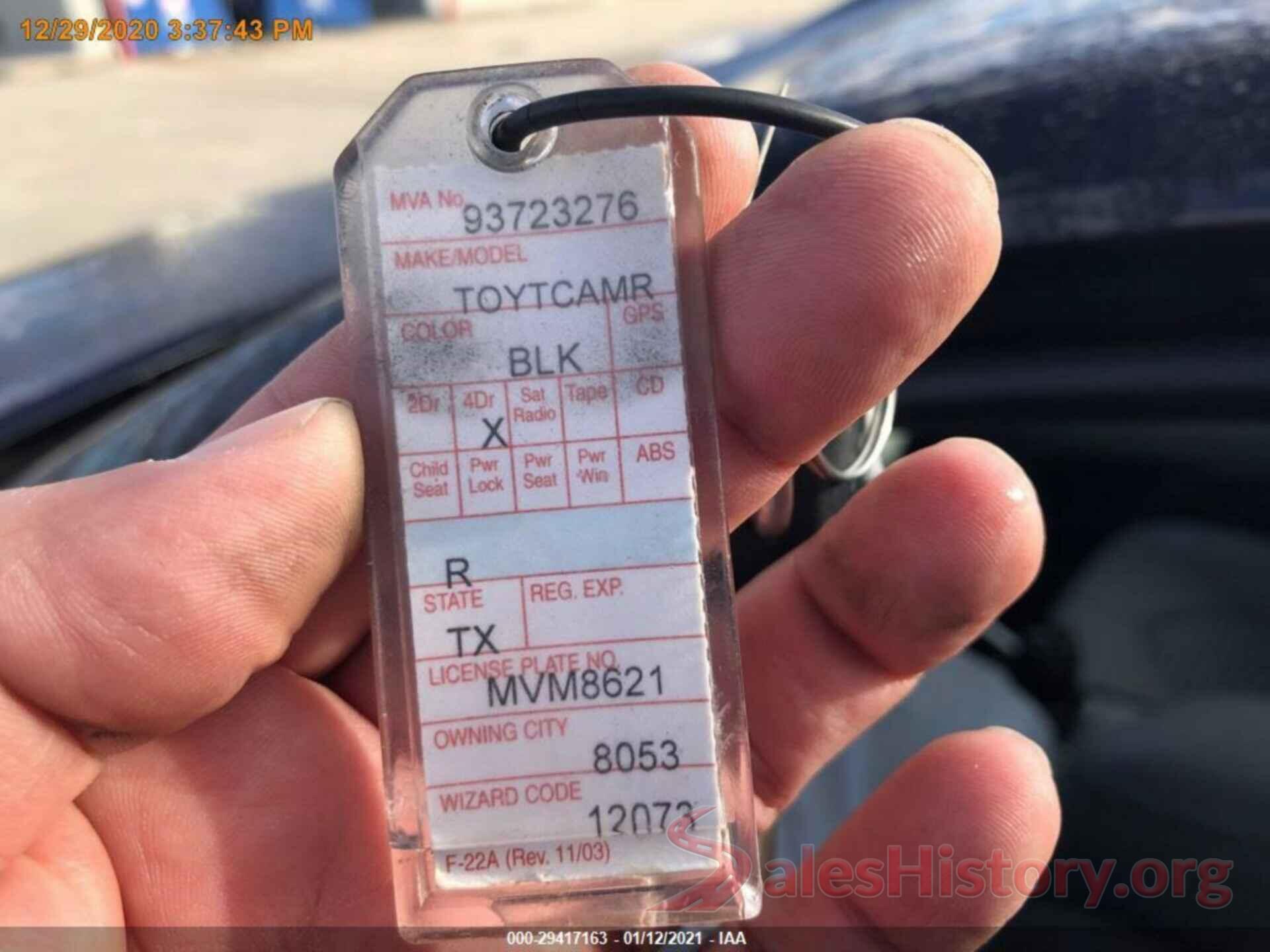 4T1G11AK2LU330233 2020 TOYOTA CAMRY