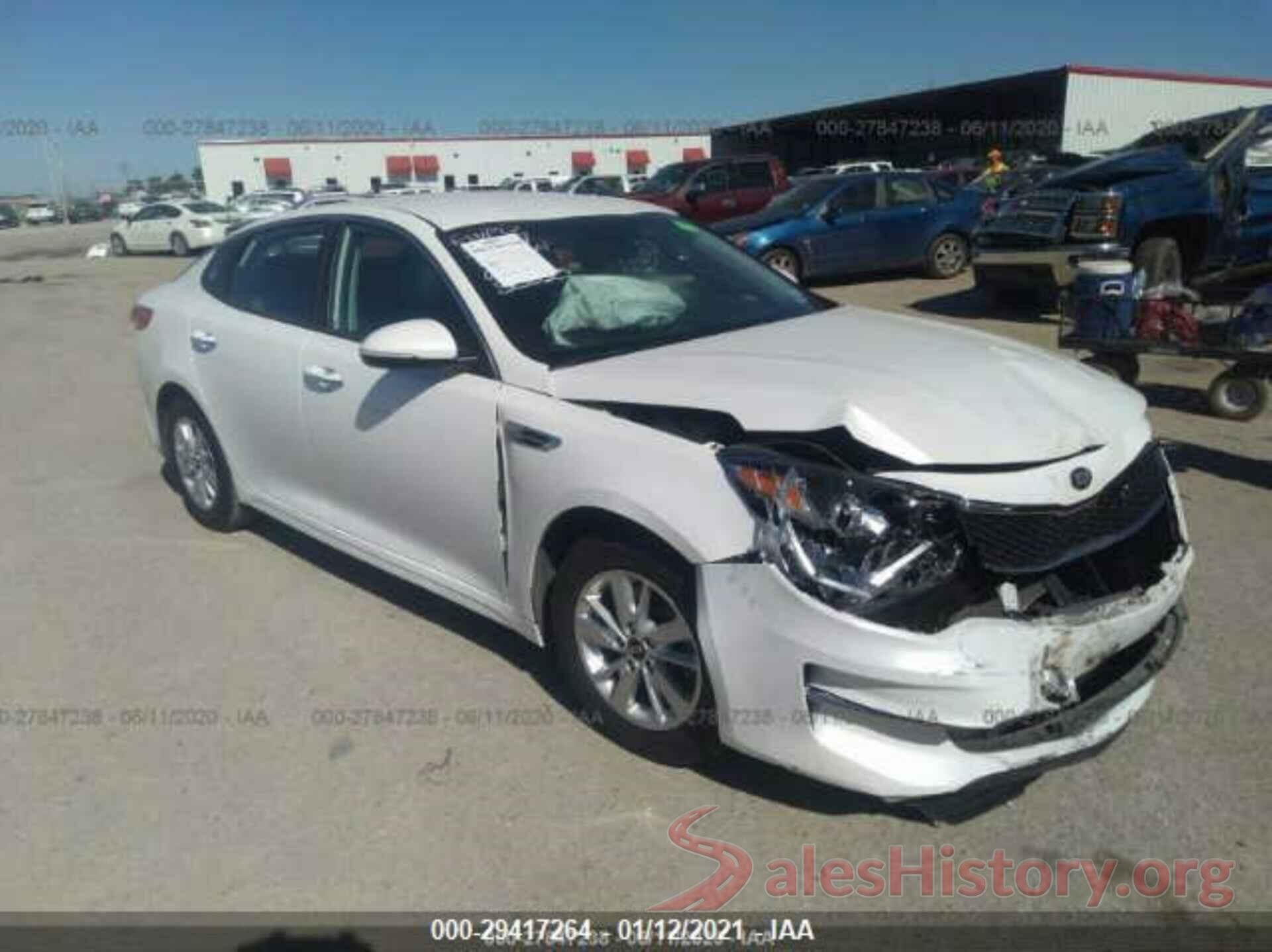 KNAGT4L33J5205803 2018 KIA OPTIMA