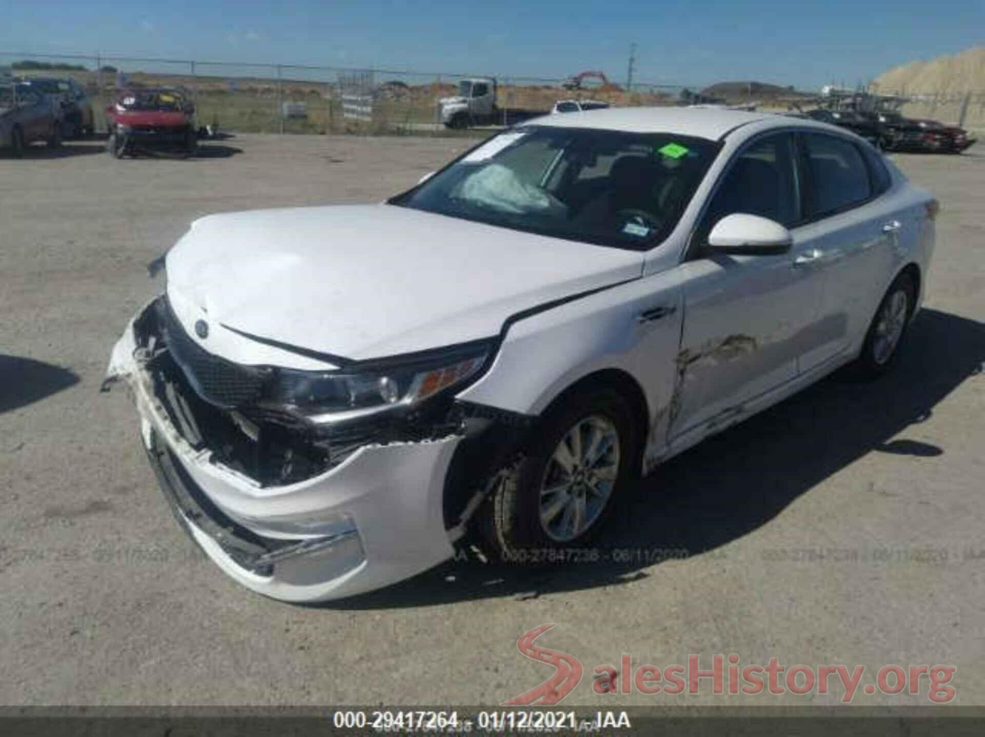 KNAGT4L33J5205803 2018 KIA OPTIMA