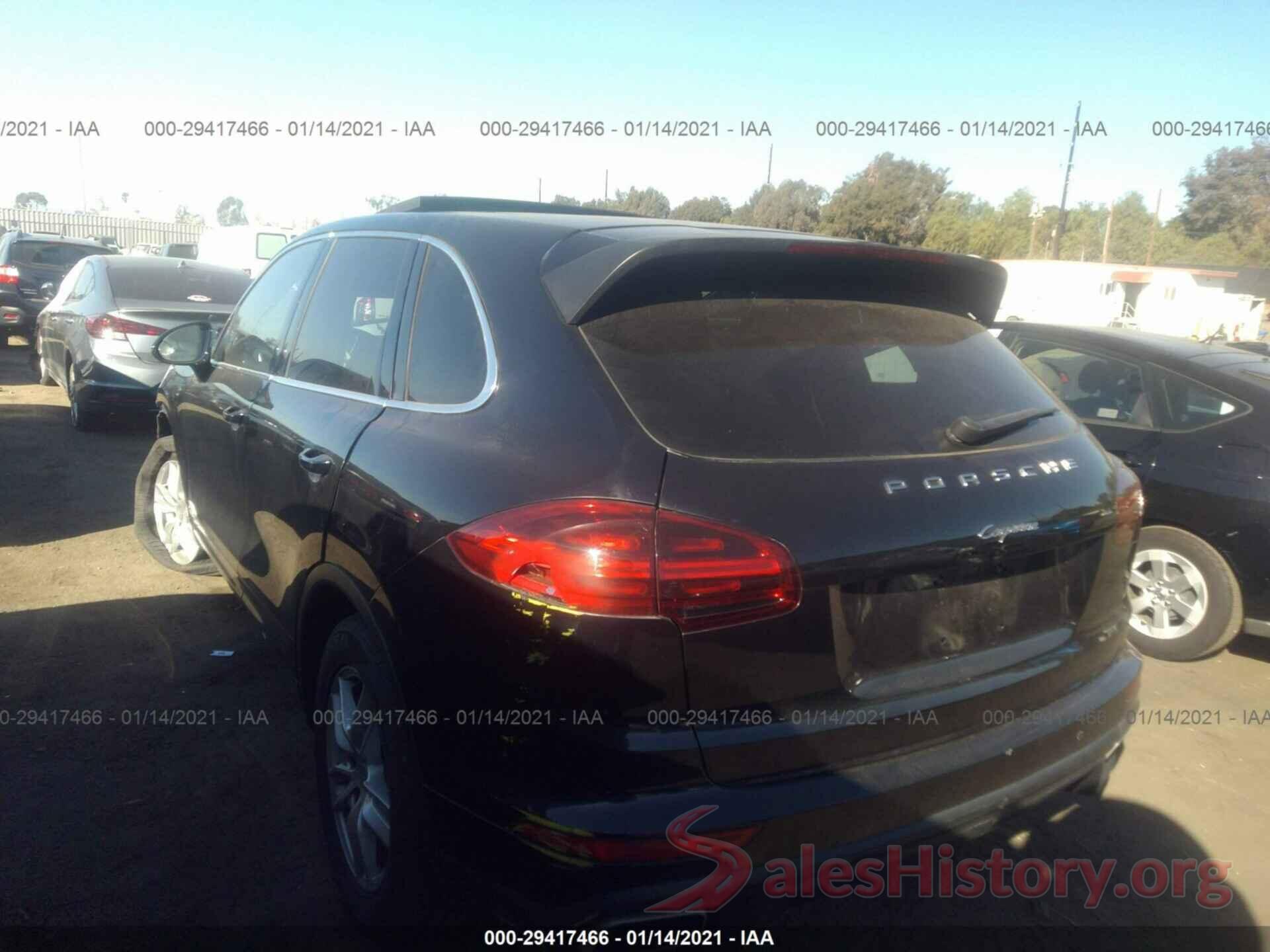 WP1AA2A28GLA08898 2016 PORSCHE CAYENNE