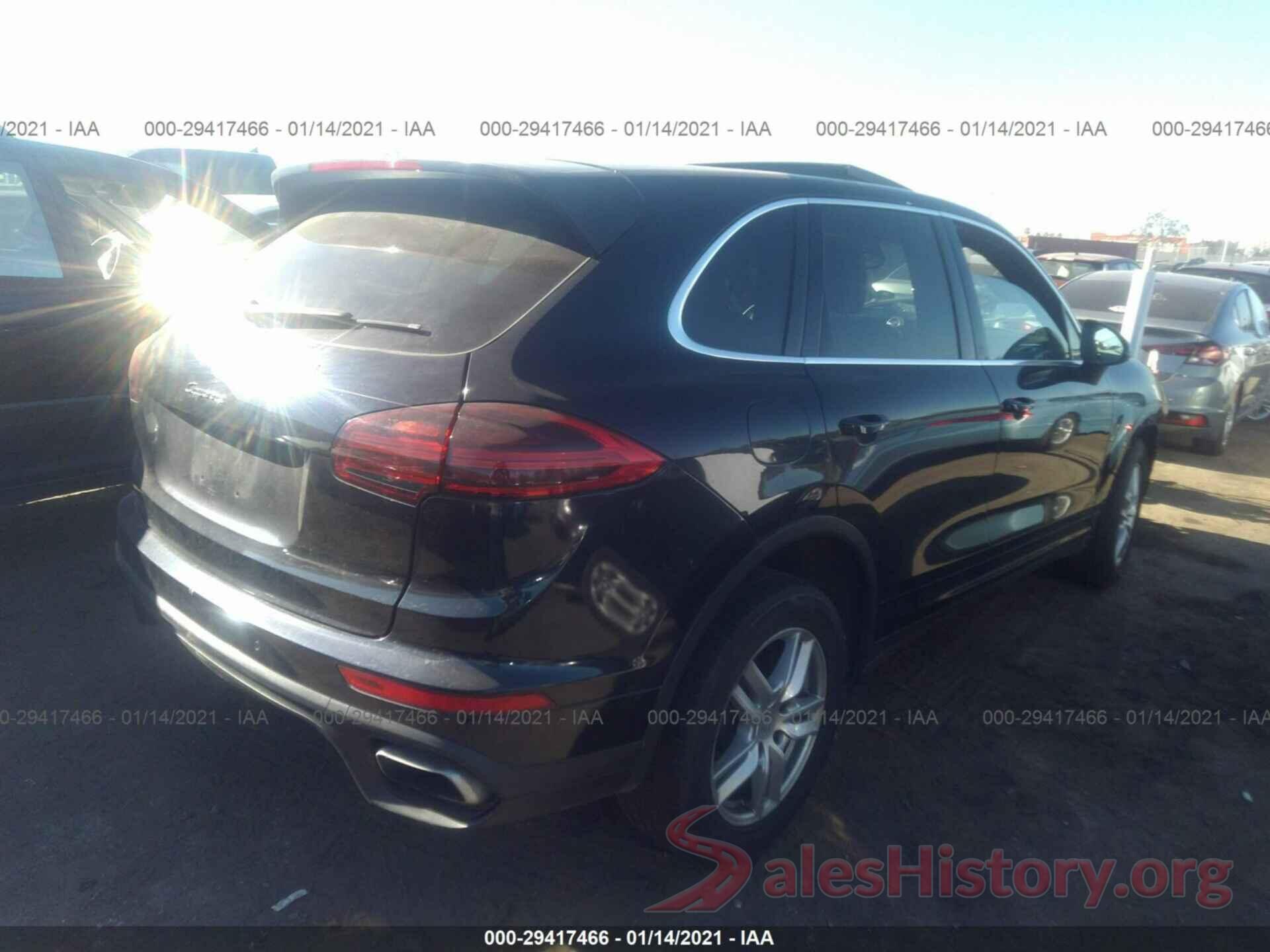 WP1AA2A28GLA08898 2016 PORSCHE CAYENNE