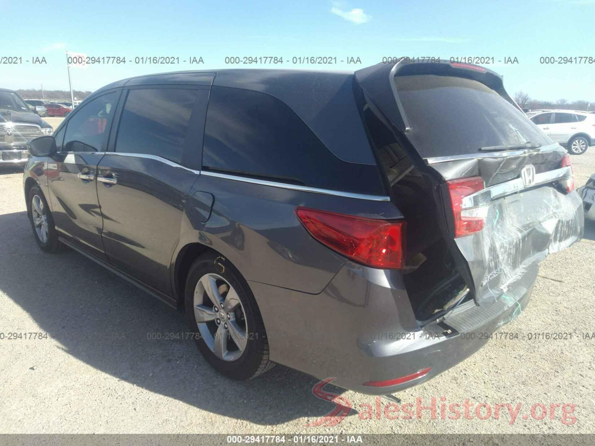 5FNRL6H78JB046889 2018 HONDA ODYSSEY