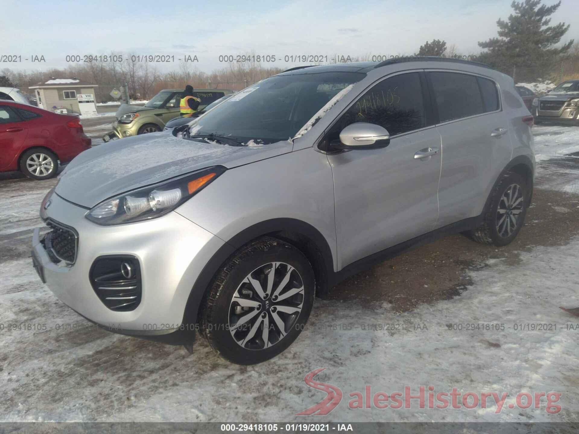 KNDPNCAC7J7477995 2018 KIA SPORTAGE