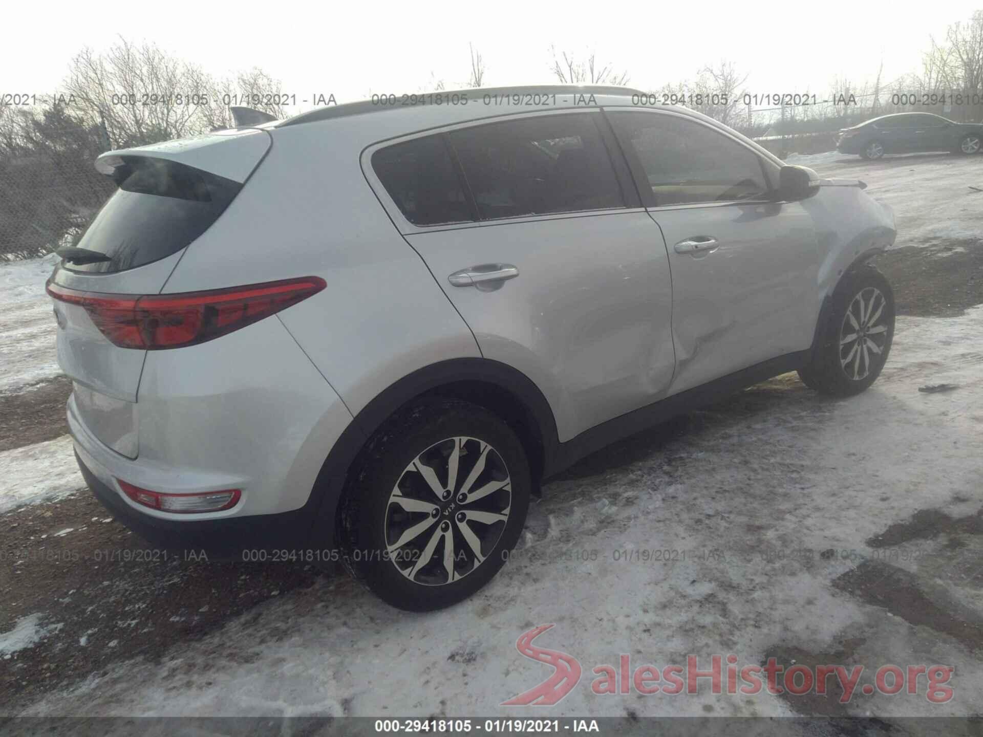 KNDPNCAC7J7477995 2018 KIA SPORTAGE