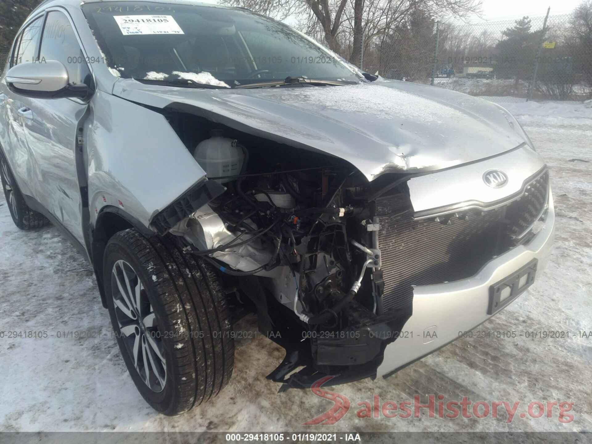 KNDPNCAC7J7477995 2018 KIA SPORTAGE