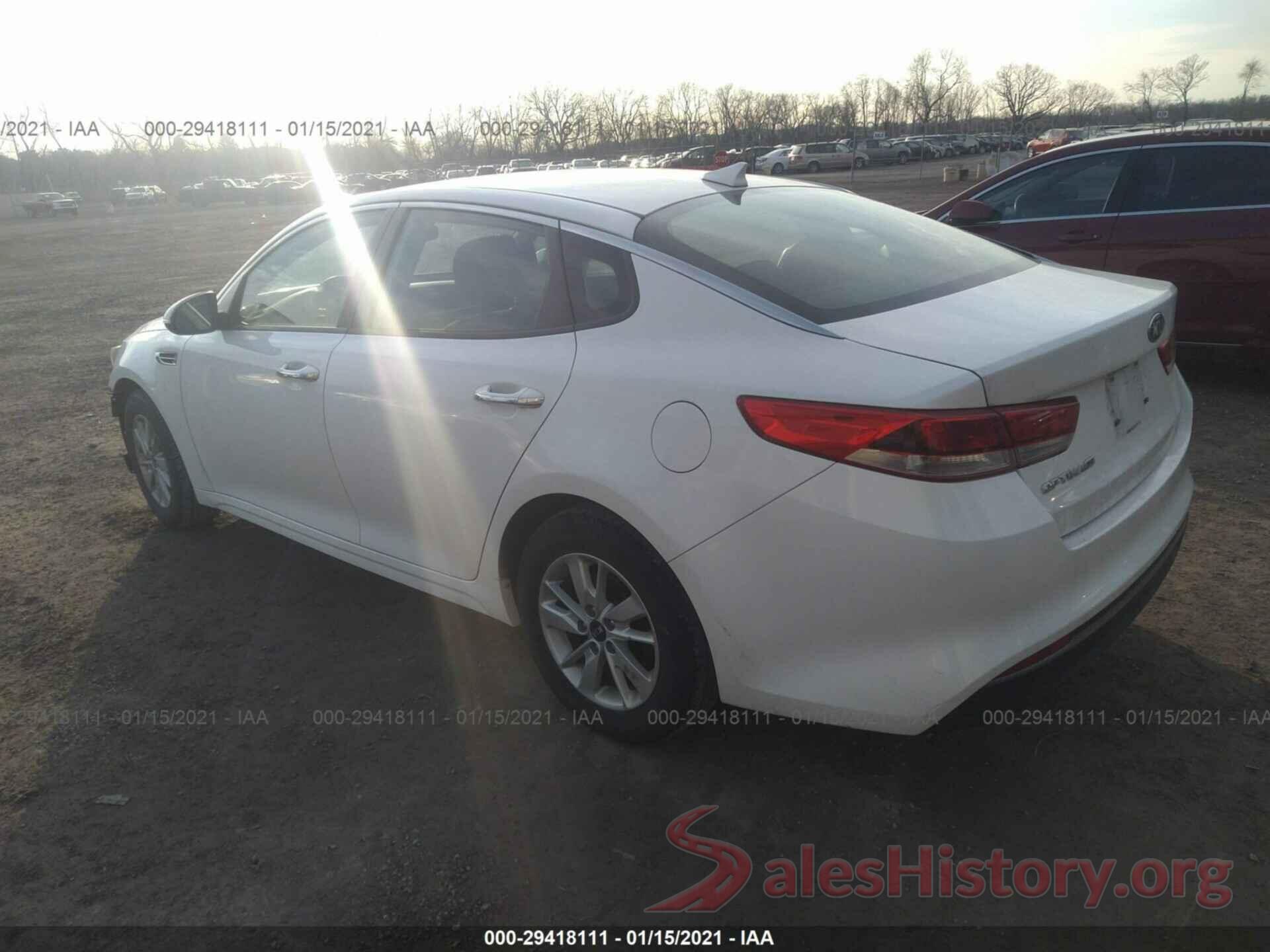 KNAGT4L37G5107172 2016 KIA OPTIMA