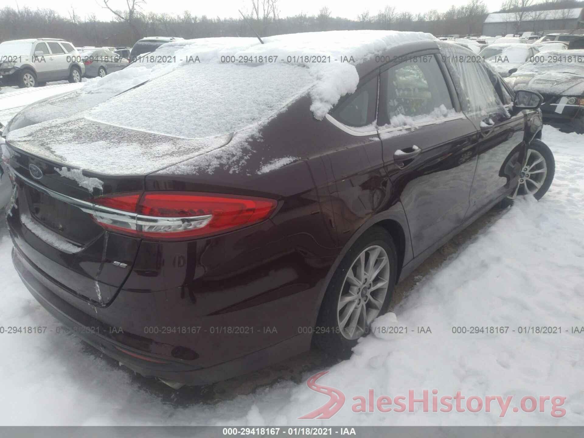 3FA6P0H72HR187167 2017 FORD FUSION