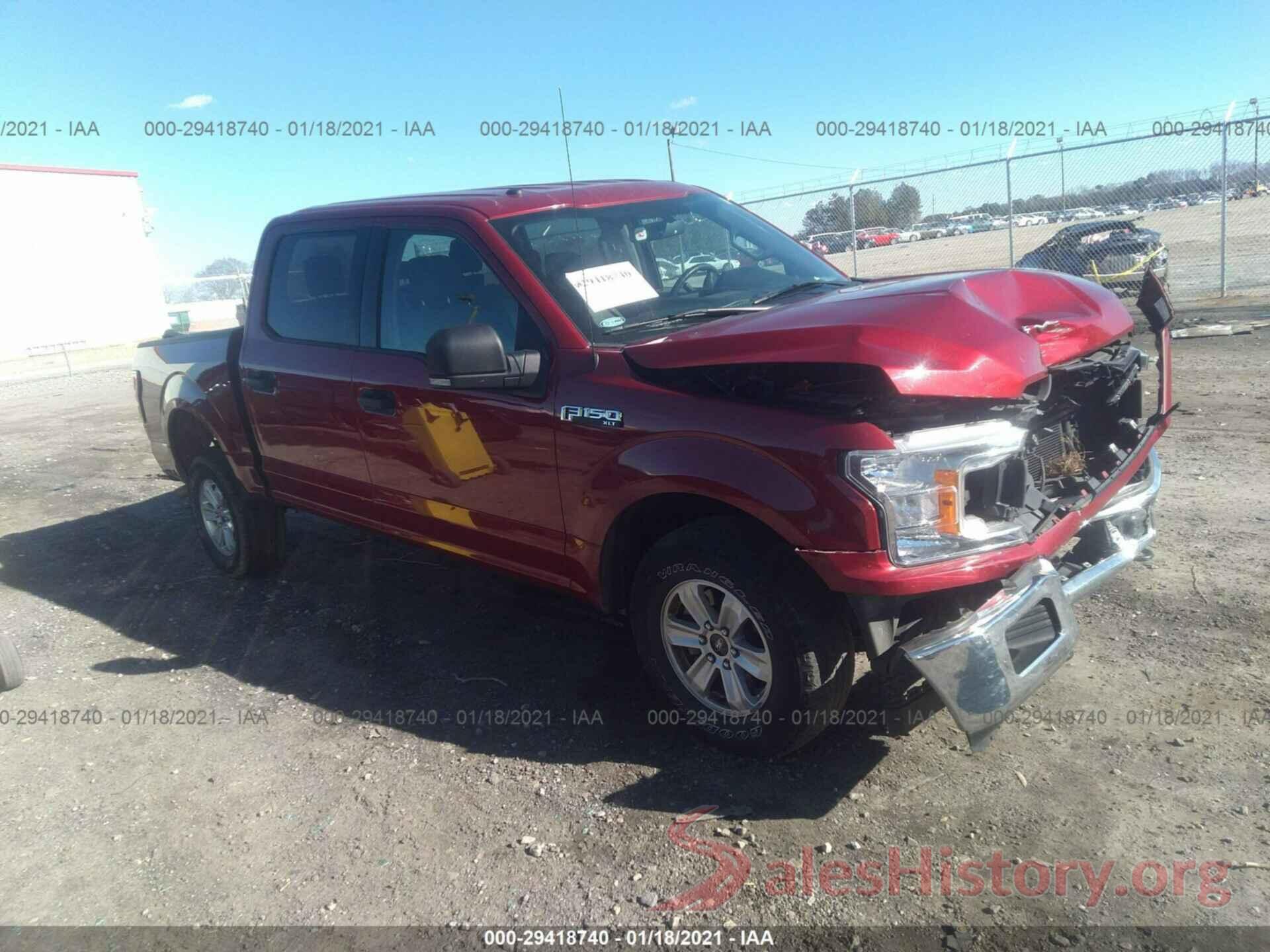 1FTEW1E52JKD82259 2018 FORD F-150