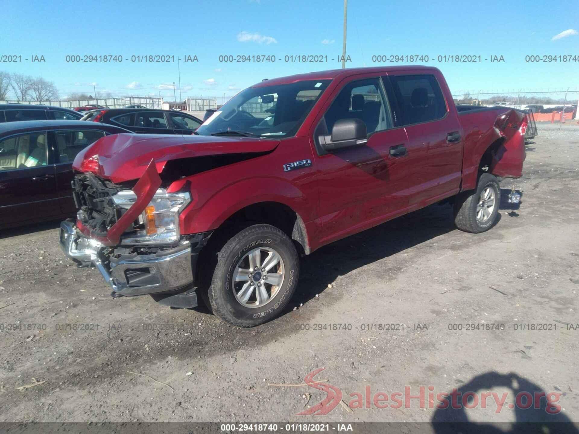 1FTEW1E52JKD82259 2018 FORD F-150