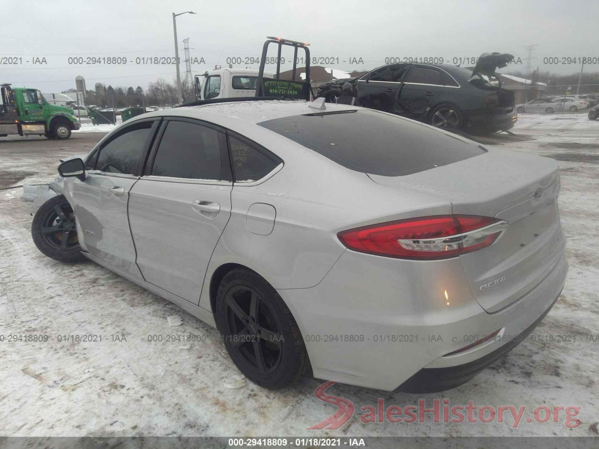 3FA6P0LU6KR140910 2019 FORD FUSION HYBRID