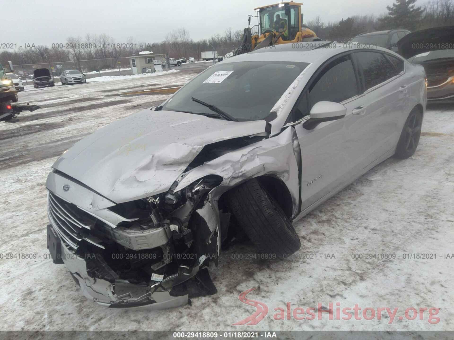 3FA6P0LU6KR140910 2019 FORD FUSION HYBRID