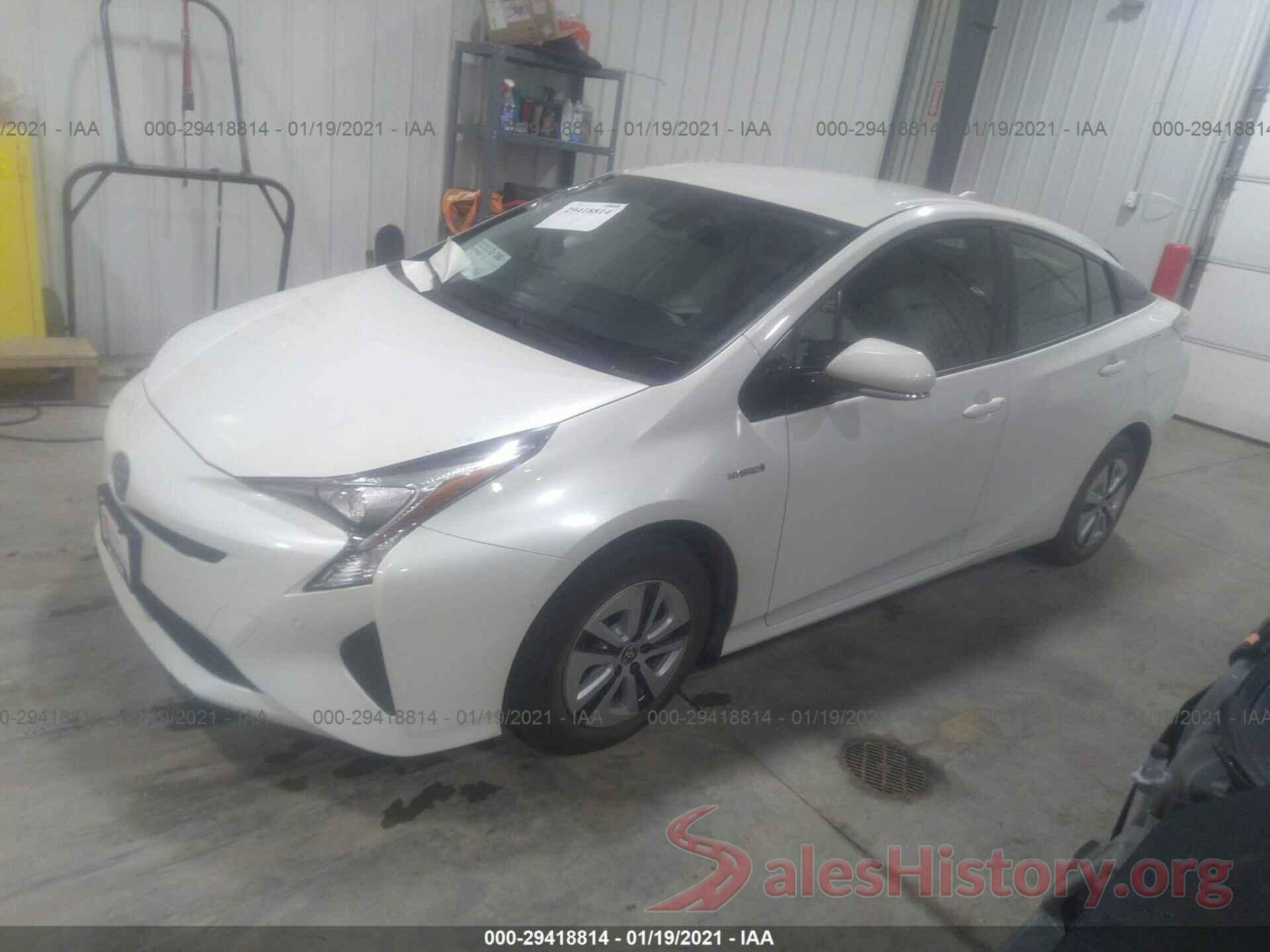 JTDKBRFU6J3065789 2018 TOYOTA PRIUS