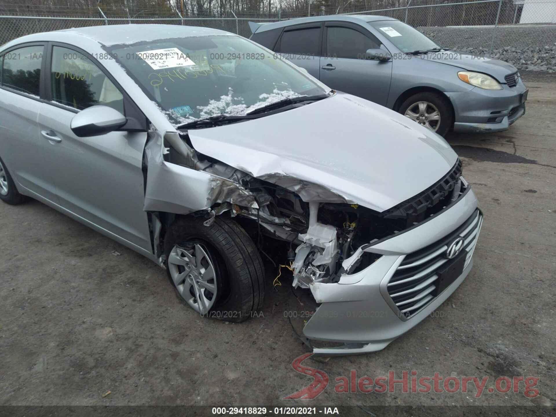 5NPD74LF3JH397129 2018 HYUNDAI ELANTRA