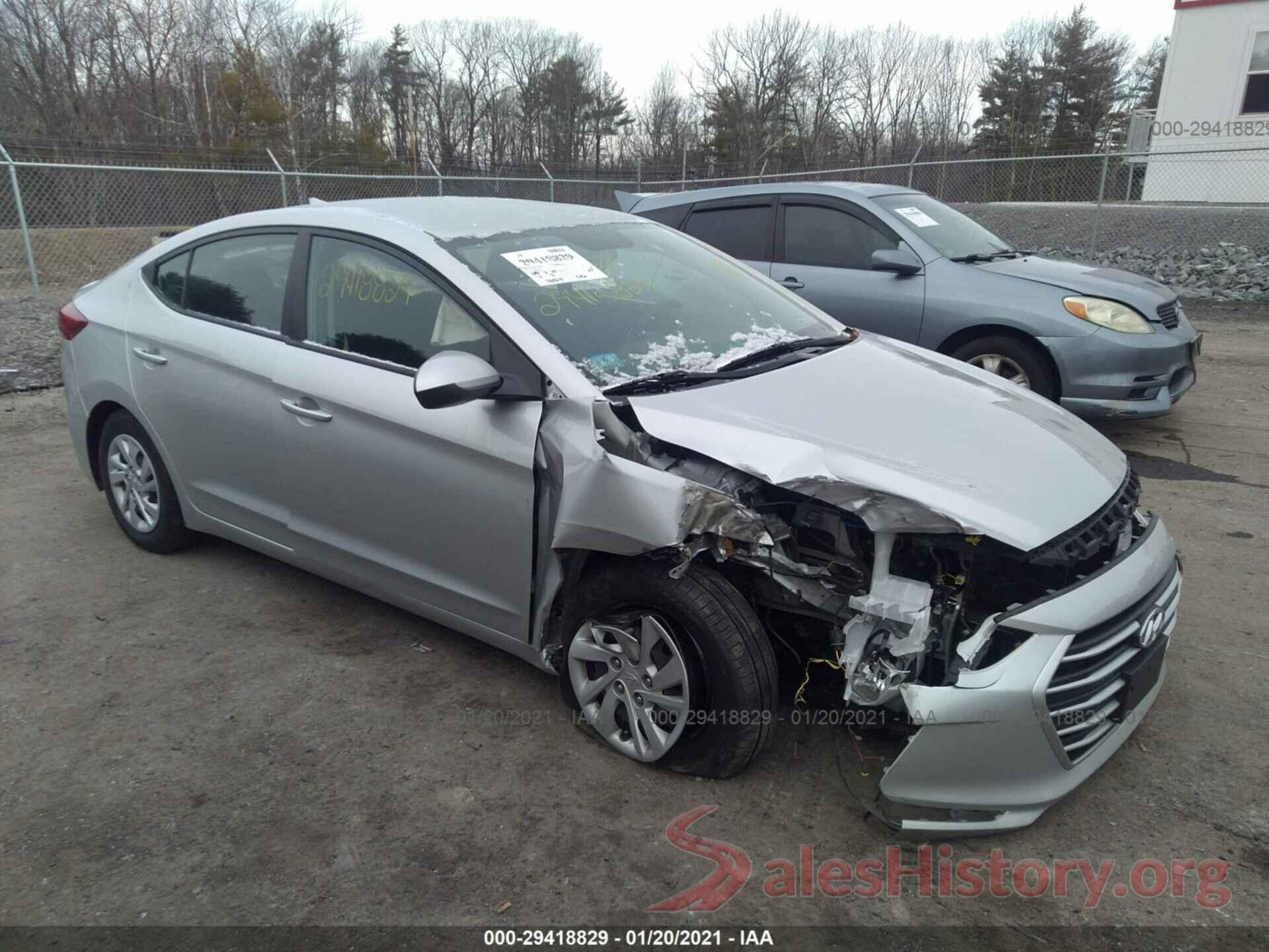 5NPD74LF3JH397129 2018 HYUNDAI ELANTRA