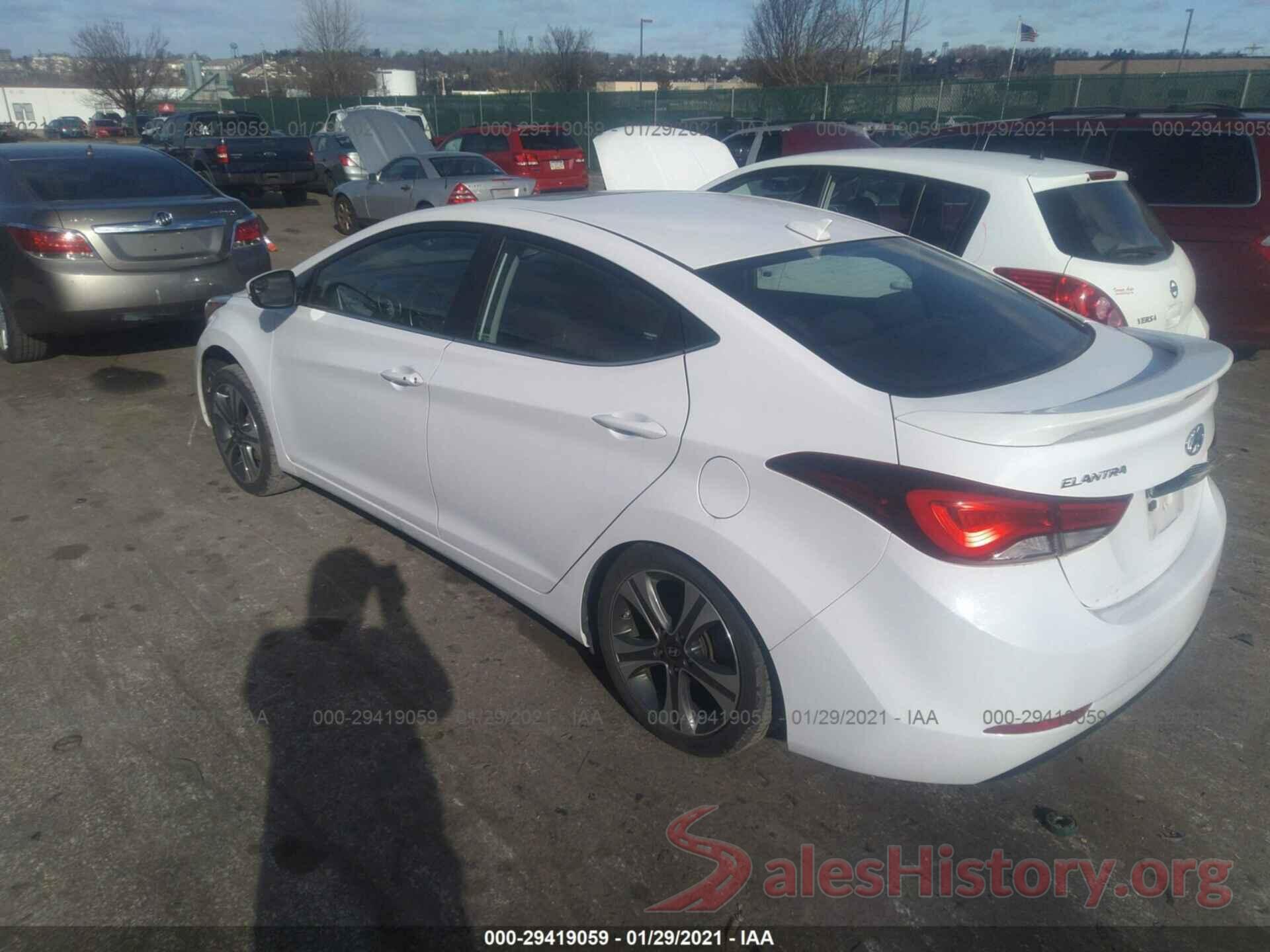 KMHDH4AH3GU511870 2016 HYUNDAI ELANTRA