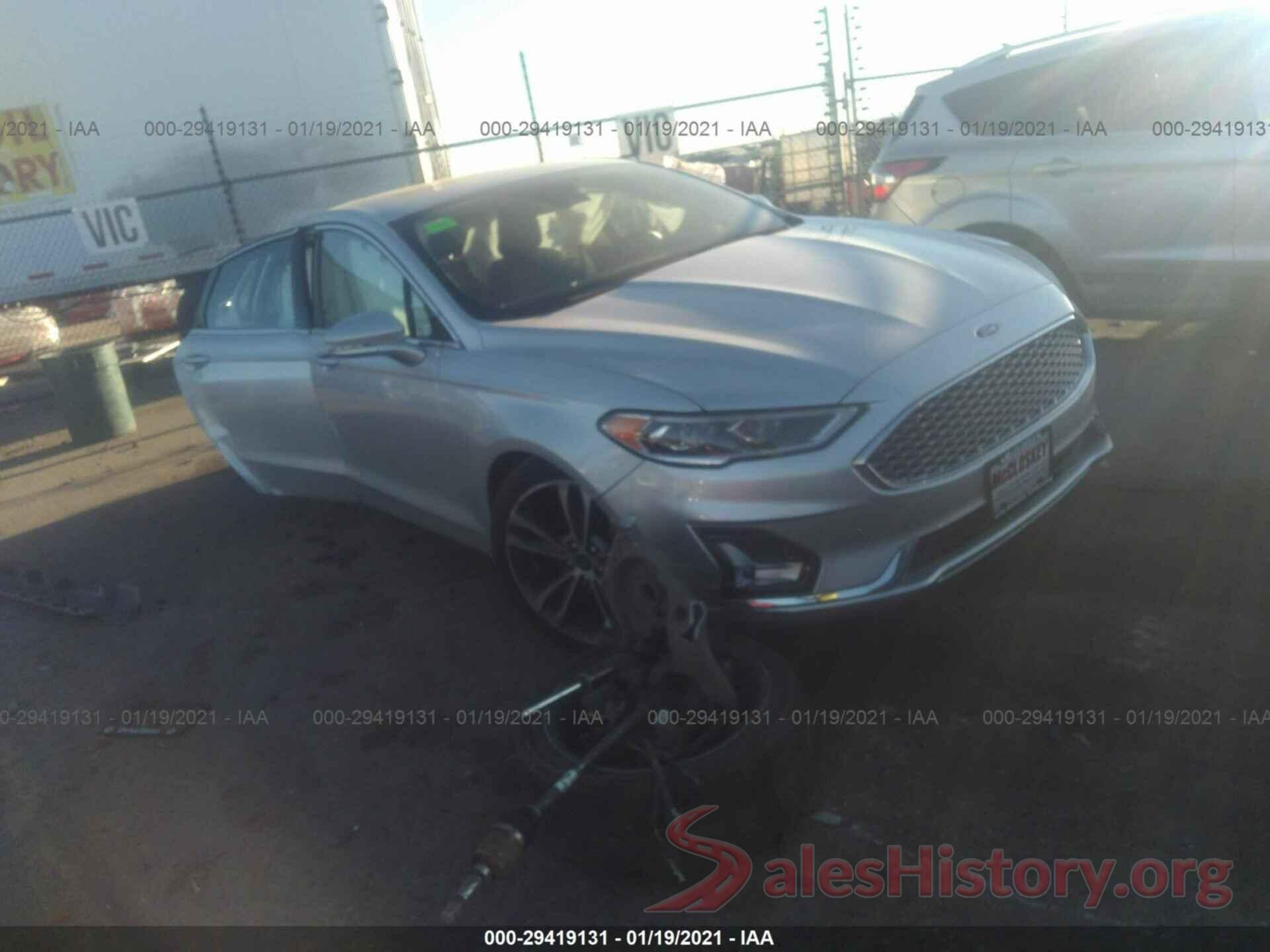 3FA6P0D92KR186860 2019 FORD FUSION