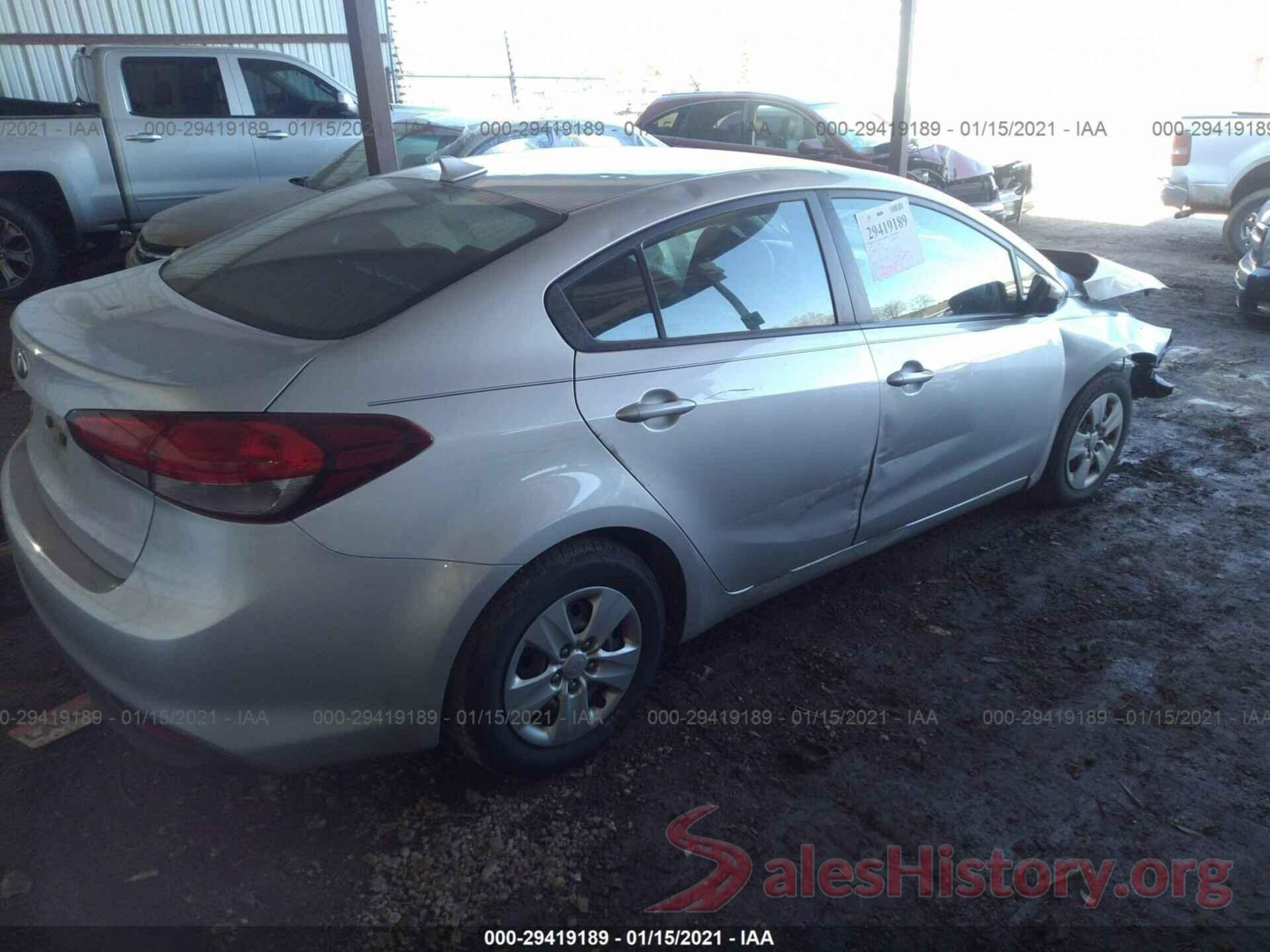 3KPFK4A73JE170630 2018 KIA FORTE