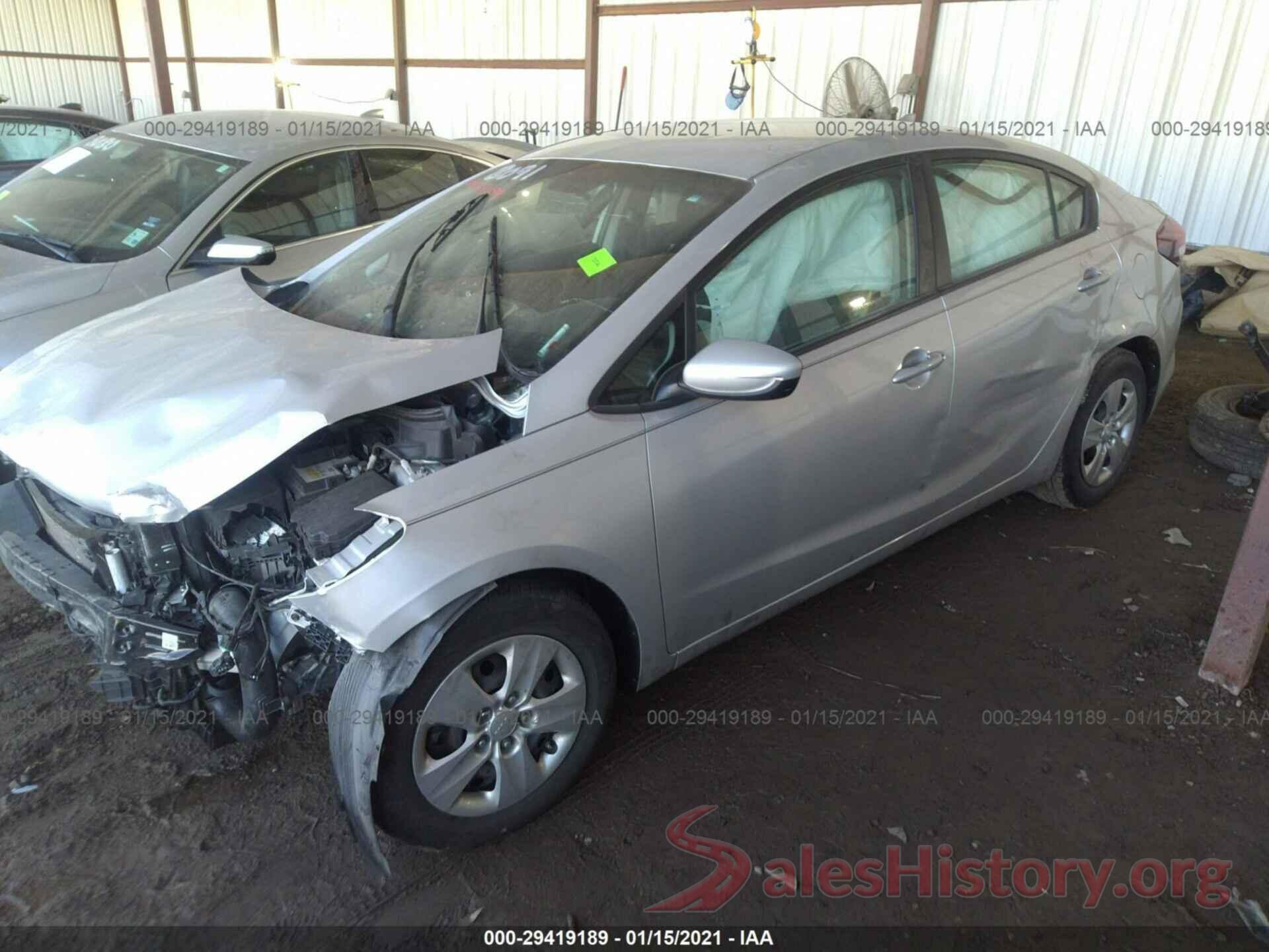 3KPFK4A73JE170630 2018 KIA FORTE