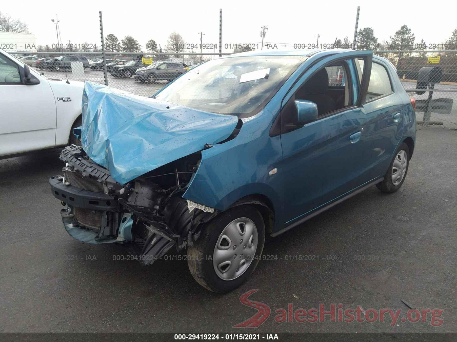 ML32A3HJ3HH016682 2017 MITSUBISHI MIRAGE