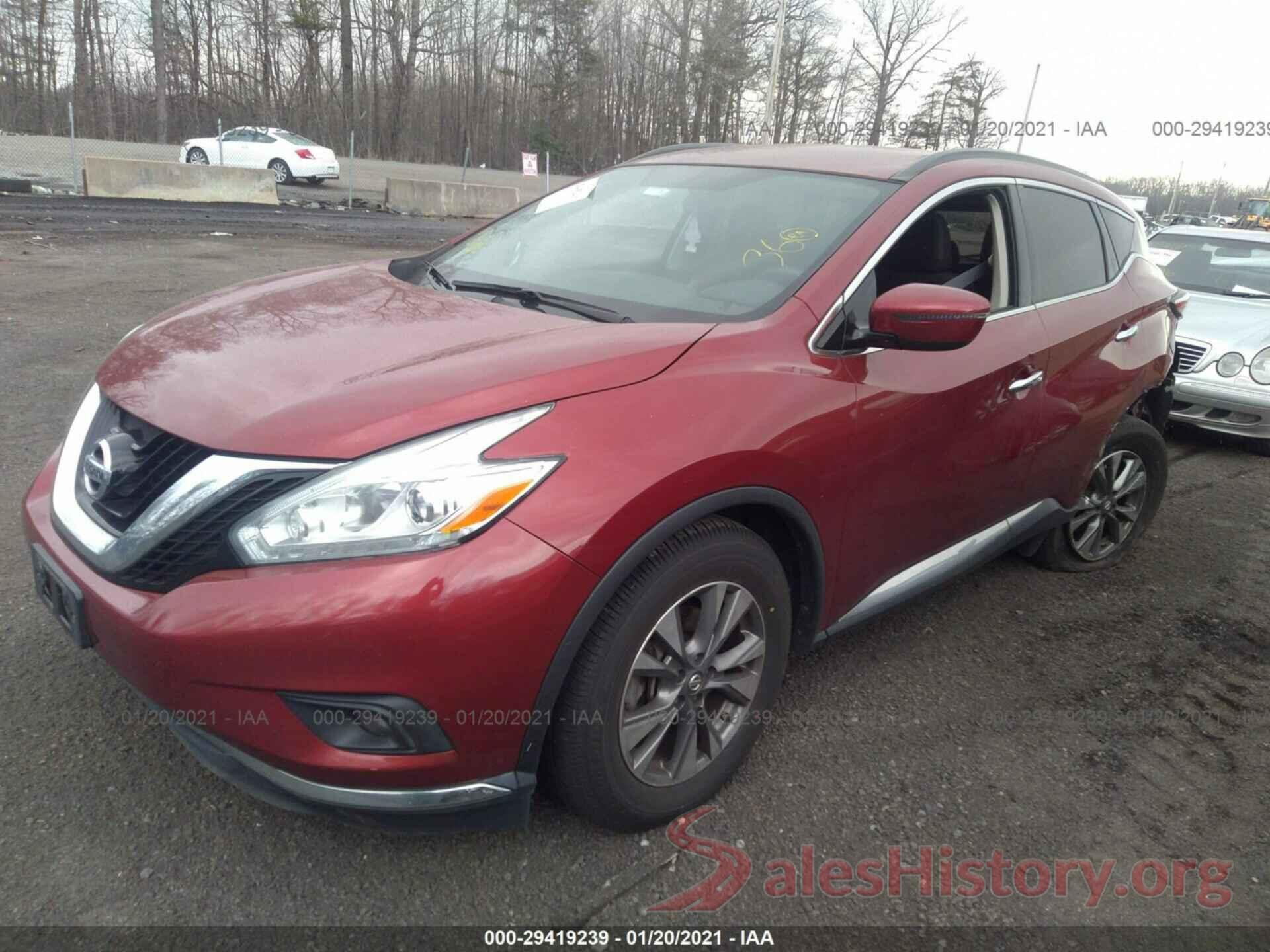 5N1AZ2MH2HN112508 2017 NISSAN MURANO