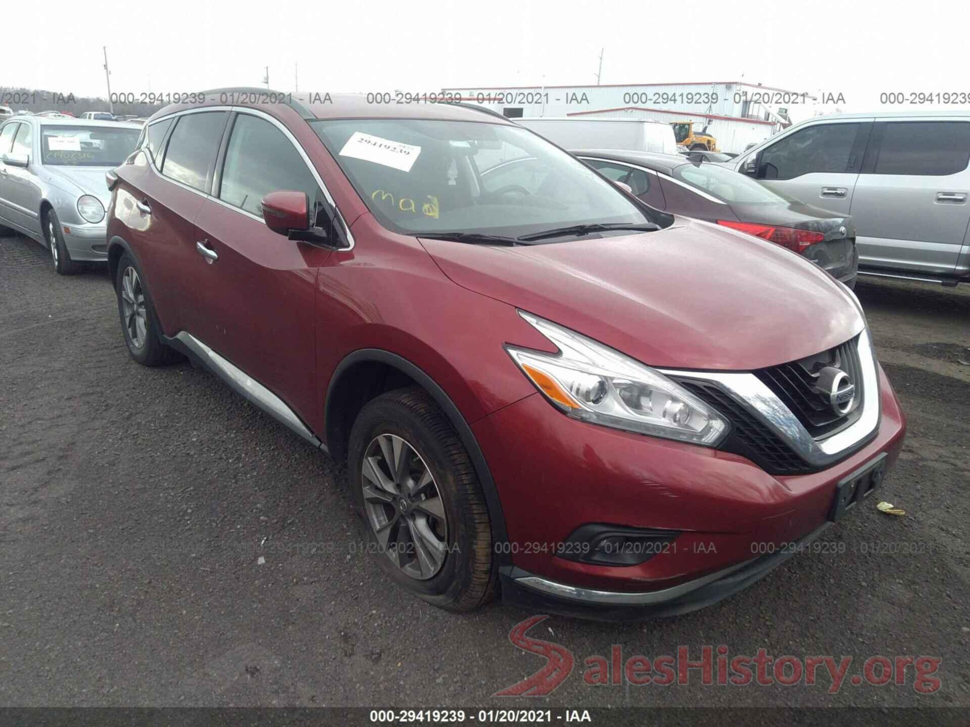 5N1AZ2MH2HN112508 2017 NISSAN MURANO