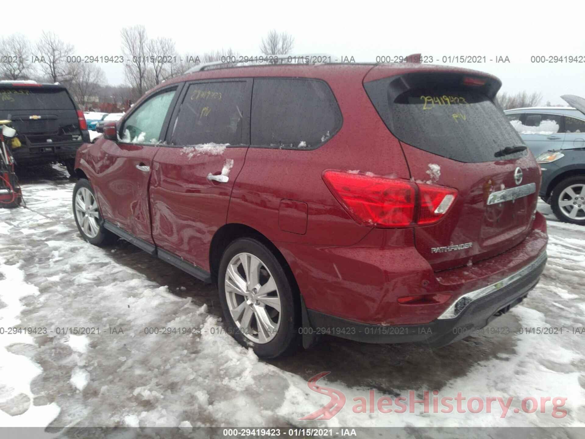 5N1DR2MM2KC608826 2019 NISSAN PATHFINDER