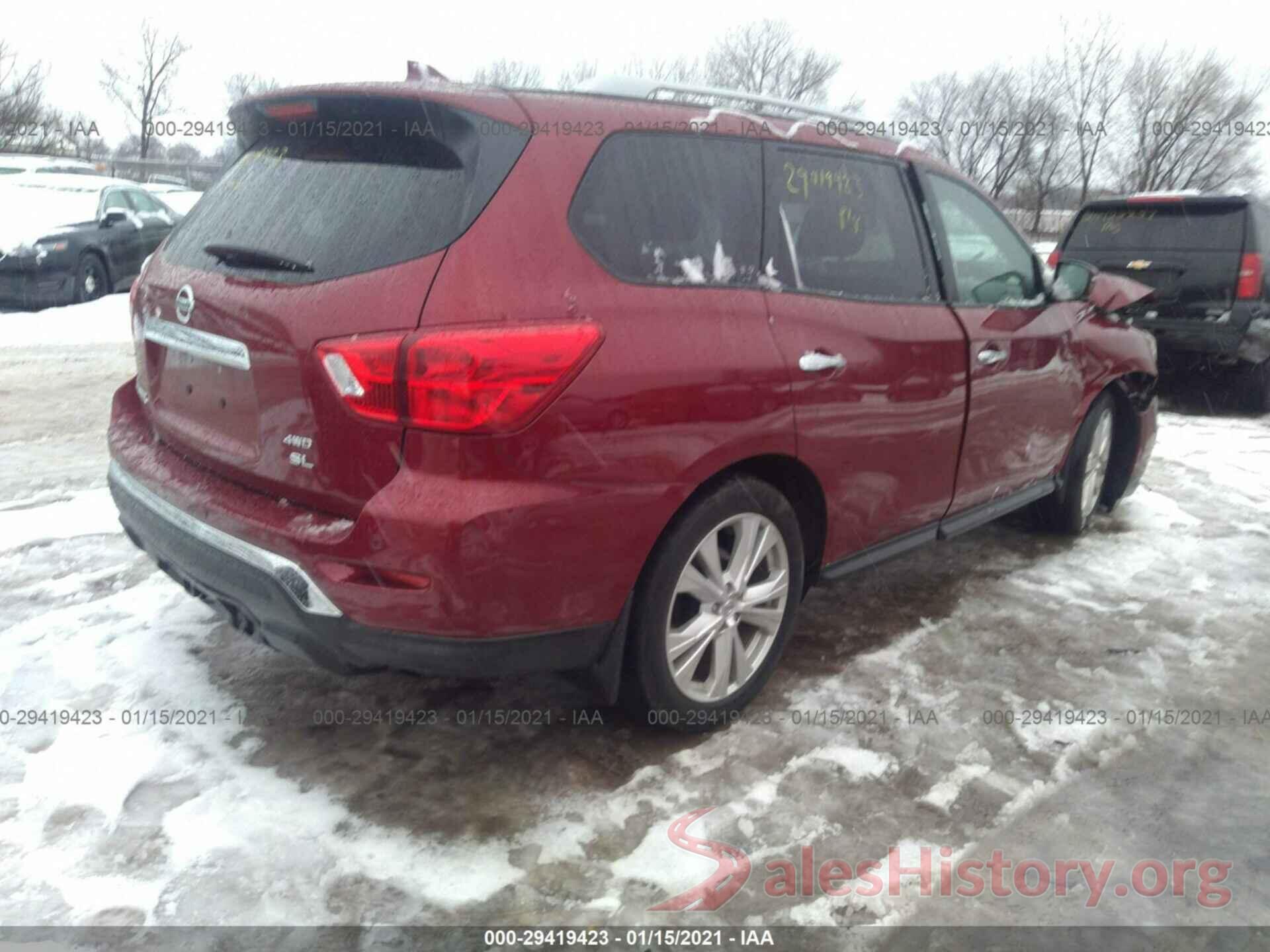 5N1DR2MM2KC608826 2019 NISSAN PATHFINDER