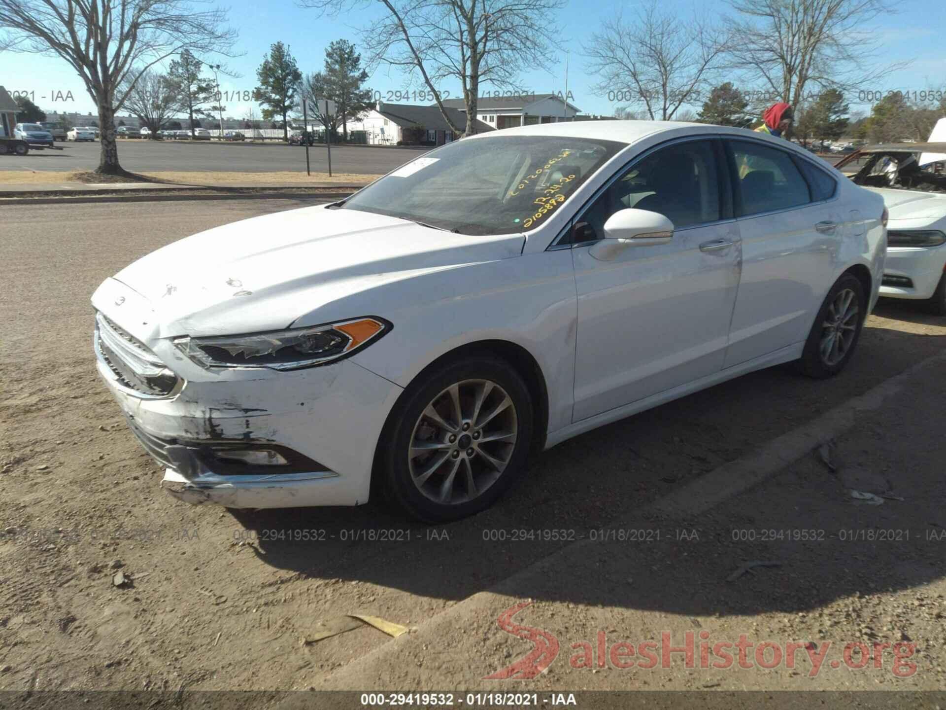 3FA6P0HDXHR122492 2017 FORD FUSION