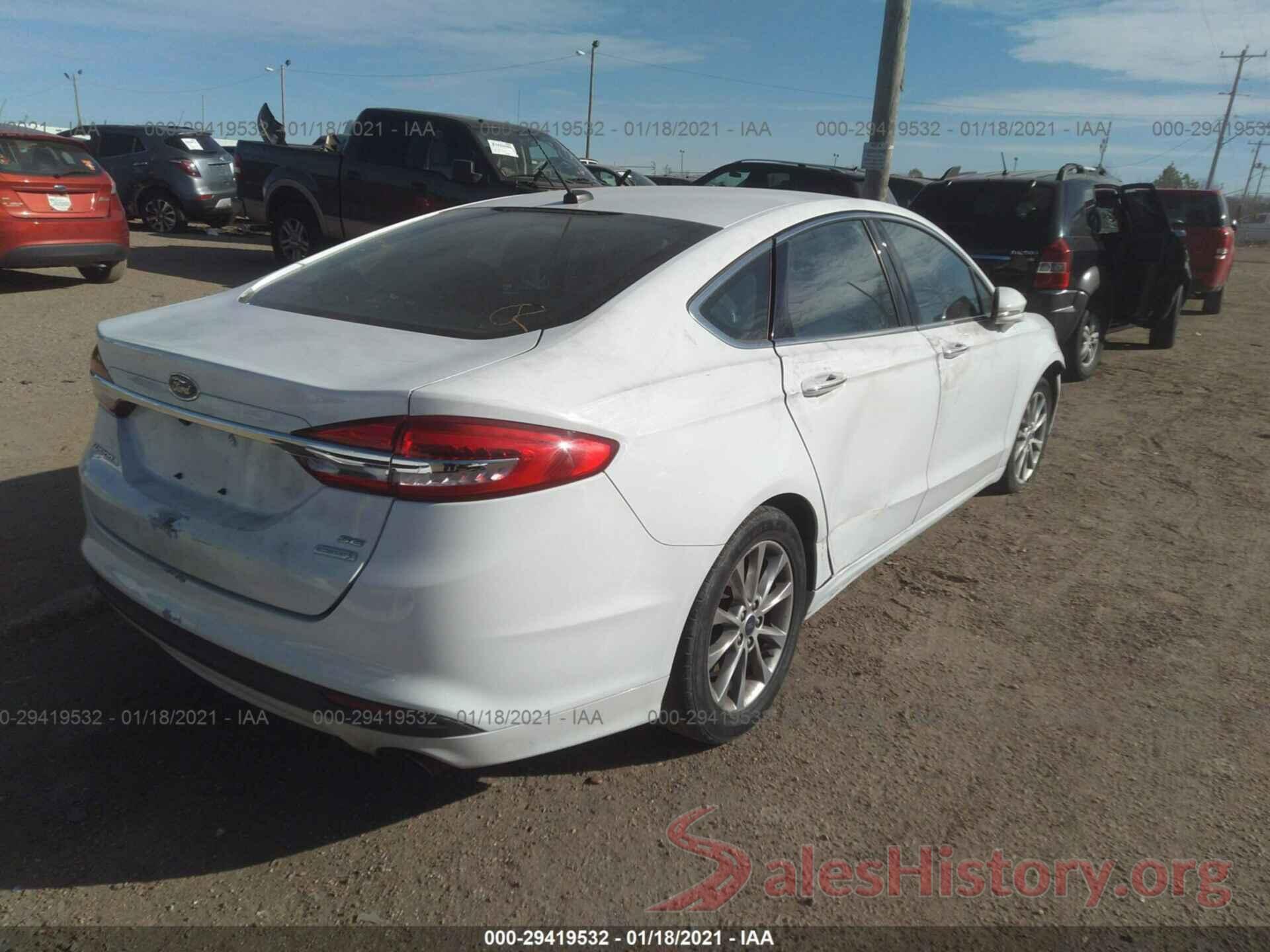 3FA6P0HDXHR122492 2017 FORD FUSION