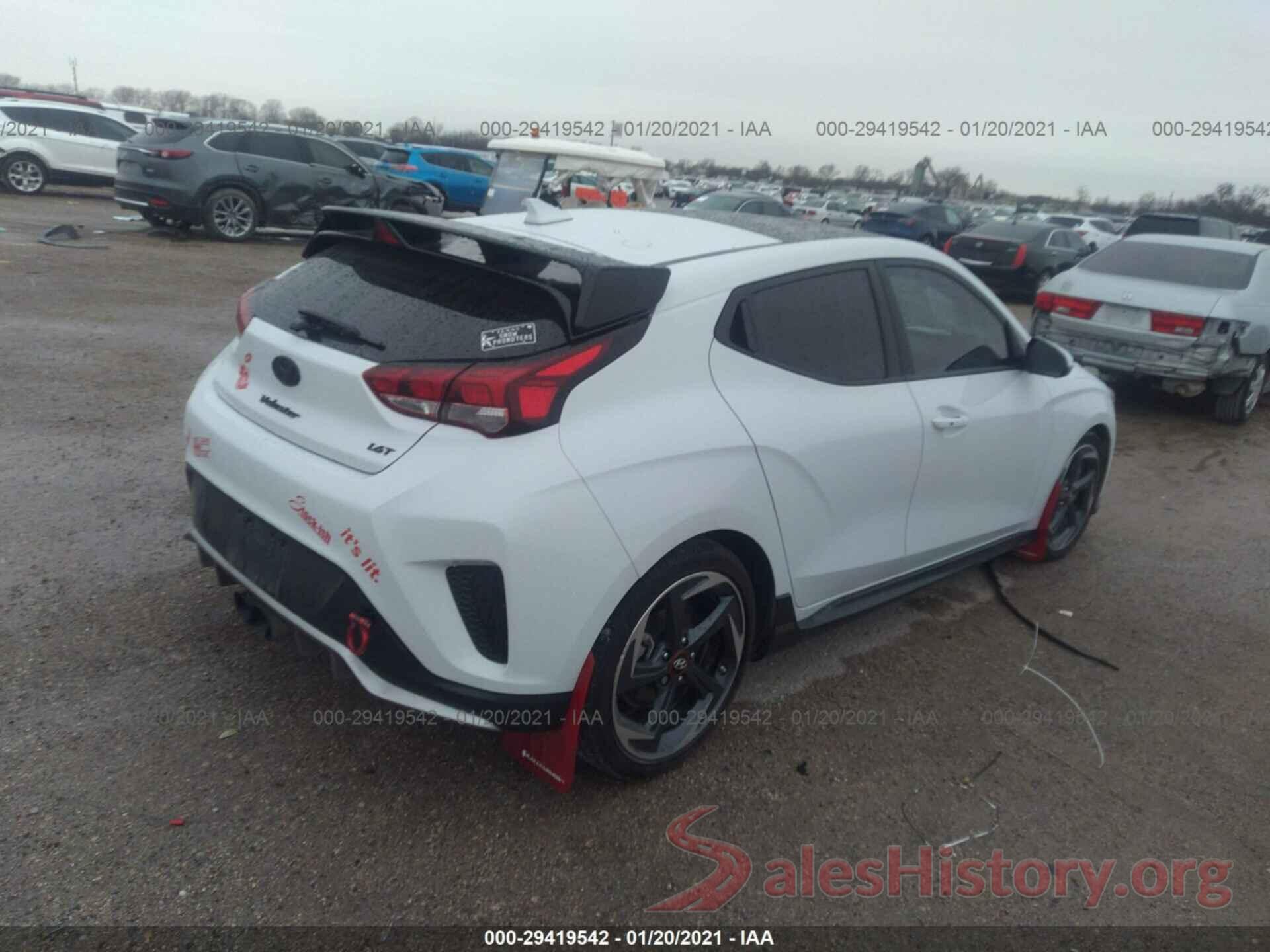 KMHTH6AB4KU006061 2019 HYUNDAI VELOSTER