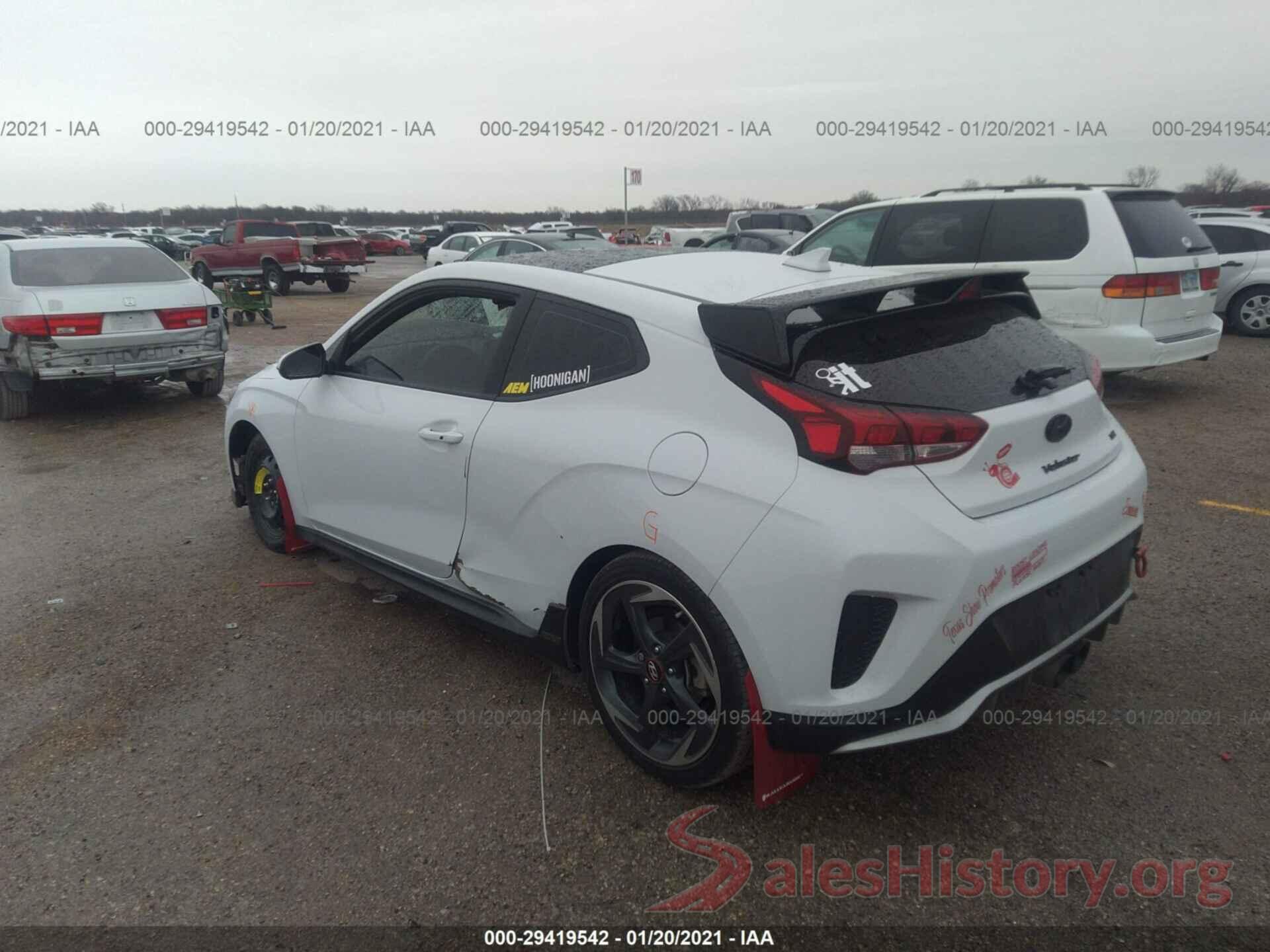 KMHTH6AB4KU006061 2019 HYUNDAI VELOSTER