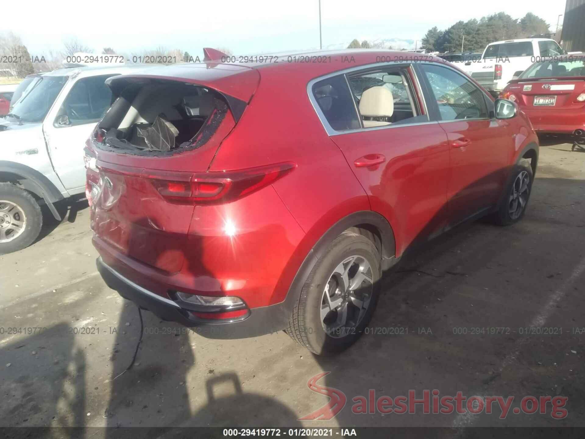 KNDPMCAC4L7701861 2020 KIA SPORTAGE