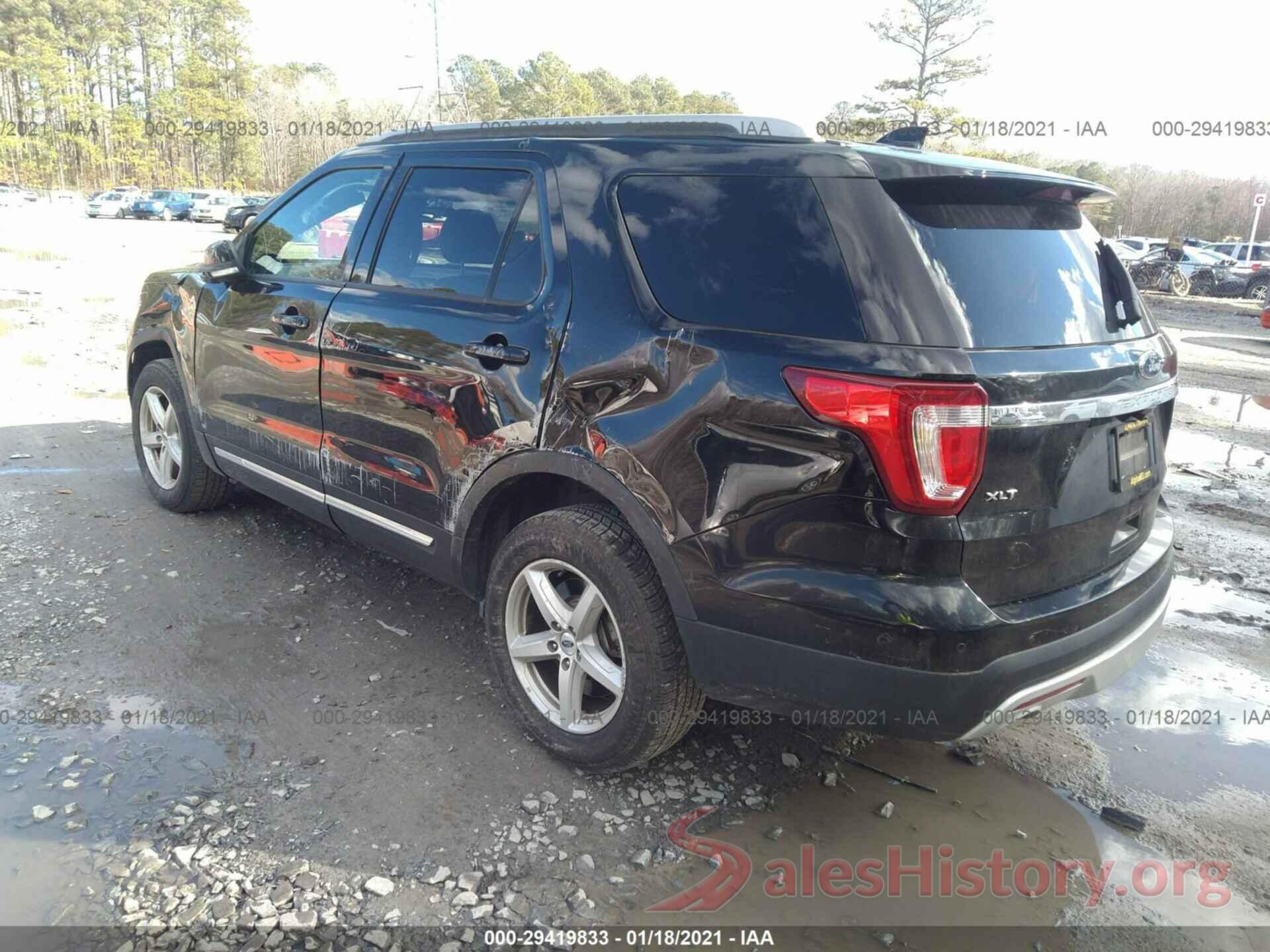 1FM5K8D80HGD18374 2017 FORD EXPLORER