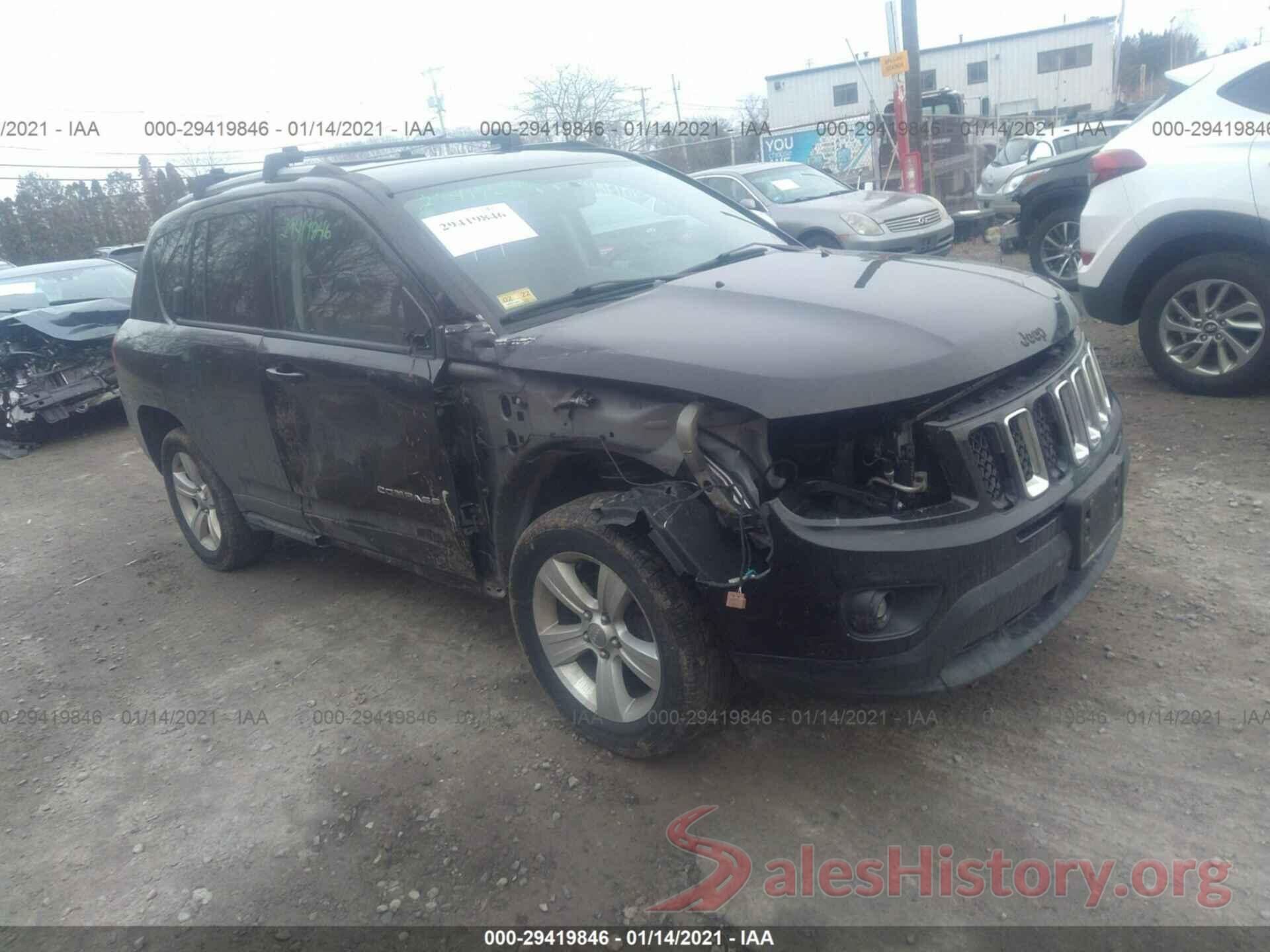 1C4NJDBB6HD176337 2017 JEEP COMPASS