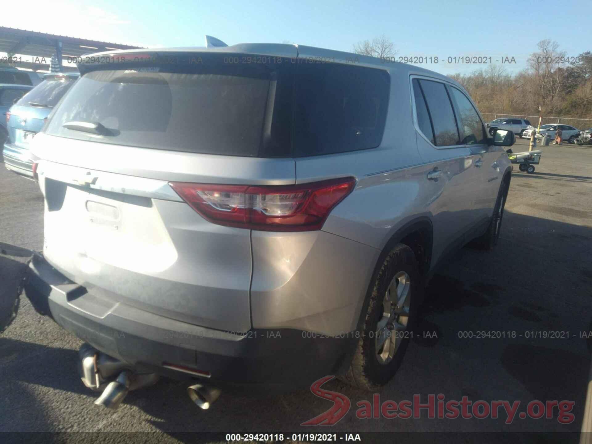 1GNERFKW2KJ125957 2019 CHEVROLET TRAVERSE