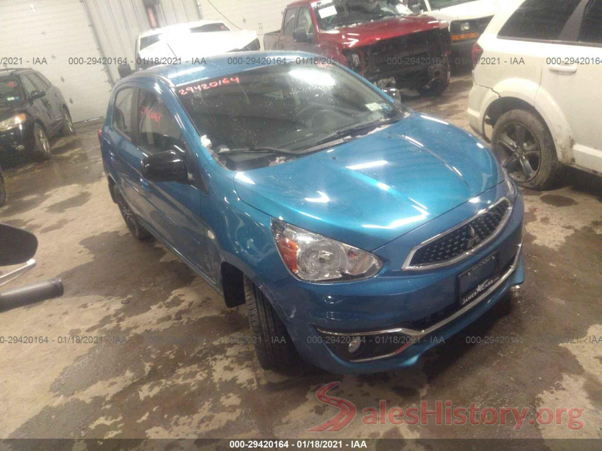 ML32A5HJ3KH006396 2019 MITSUBISHI MIRAGE