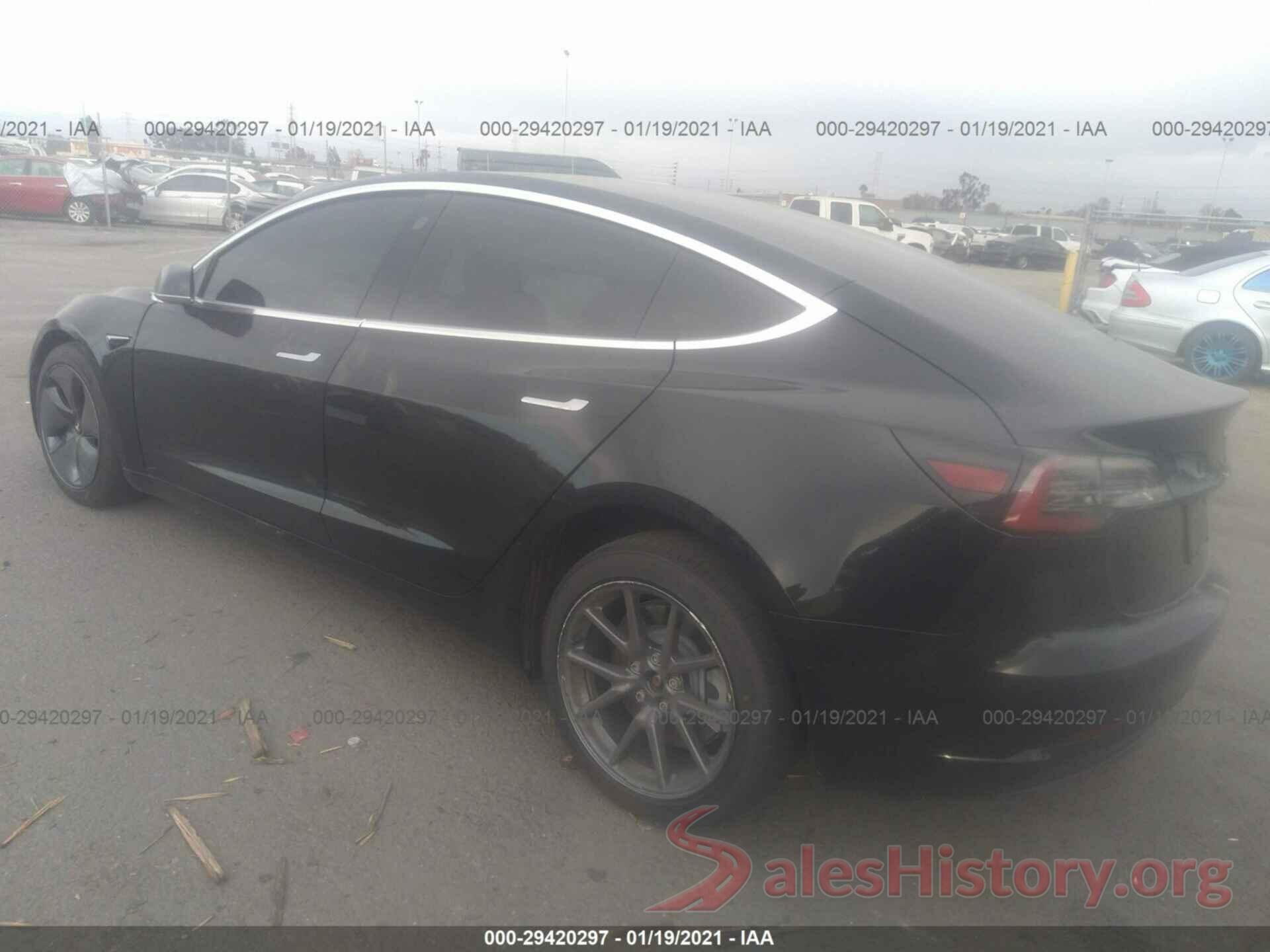 5YJ3E1EB5KF191238 2019 TESLA MODEL 3