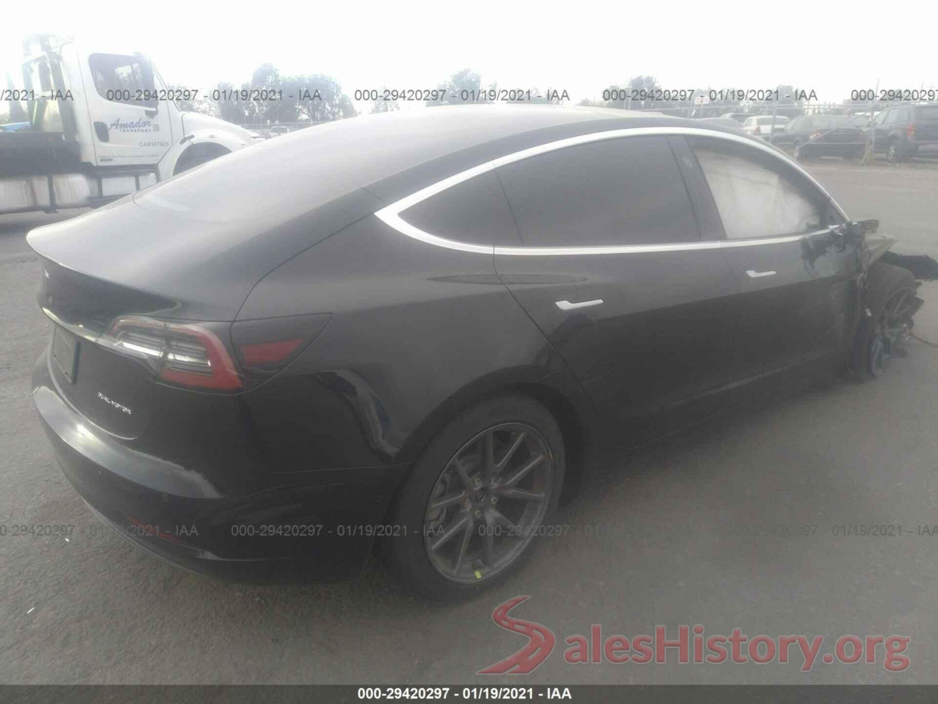 5YJ3E1EB5KF191238 2019 TESLA MODEL 3