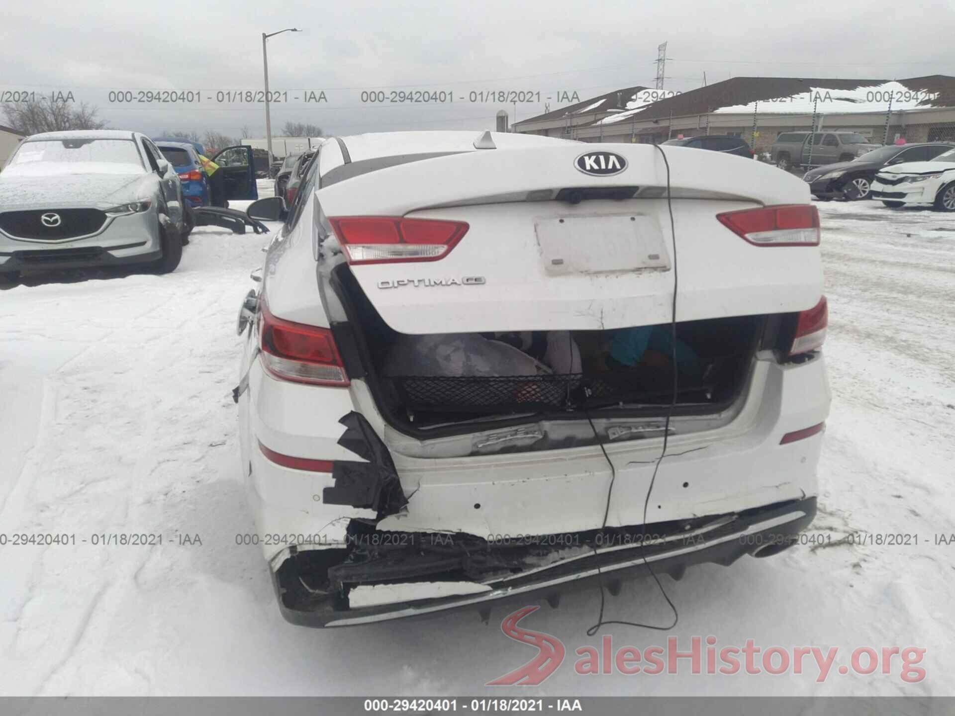 5XXGT4L30KG365296 2019 KIA OPTIMA