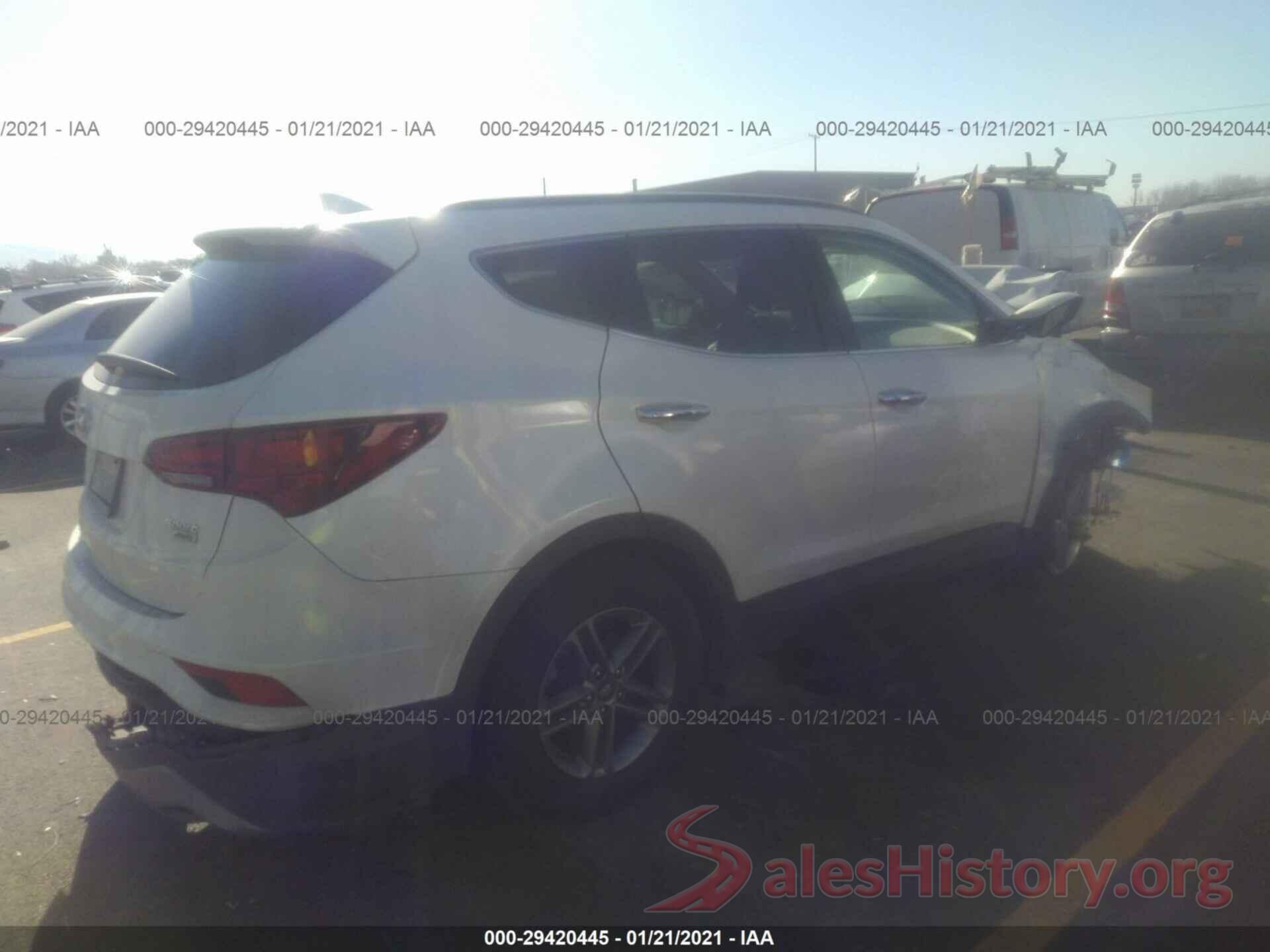 5NMZUDLB3HH017953 2017 HYUNDAI SANTA FE SPORT