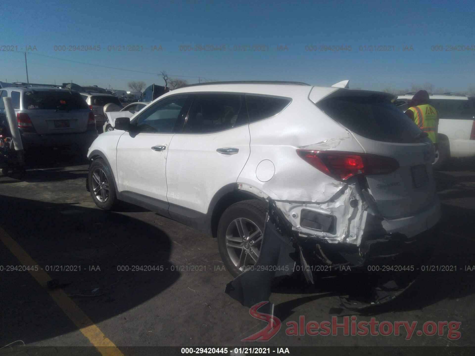 5NMZUDLB3HH017953 2017 HYUNDAI SANTA FE SPORT