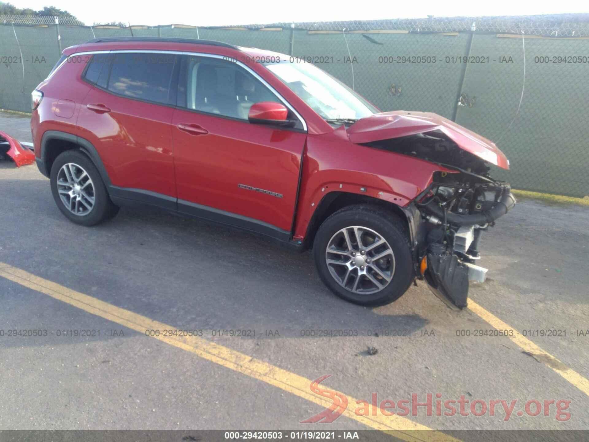 3C4NJCBB3JT124741 2018 JEEP COMPASS