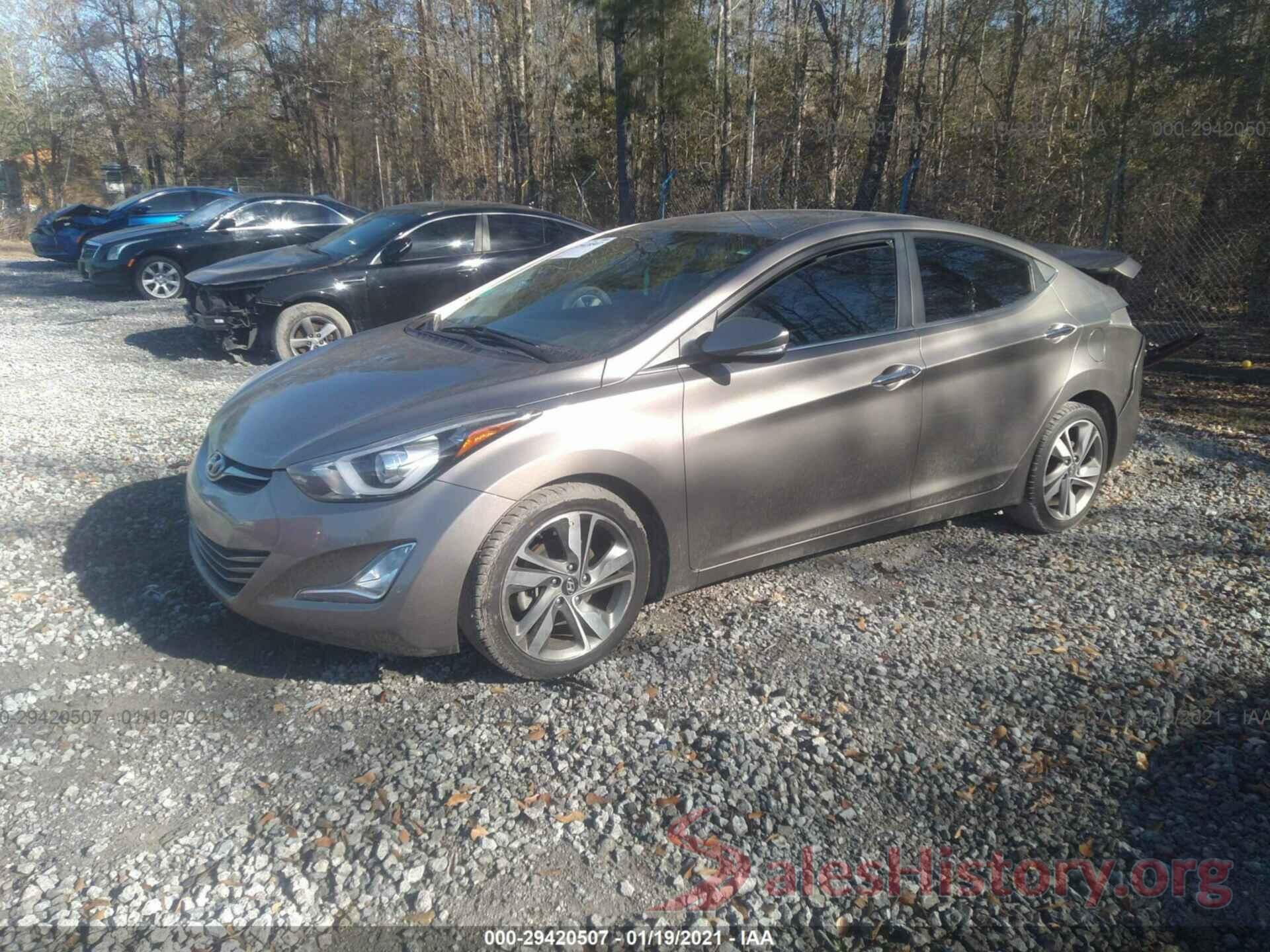 5NPDH4AEXGH713190 2016 HYUNDAI ELANTRA